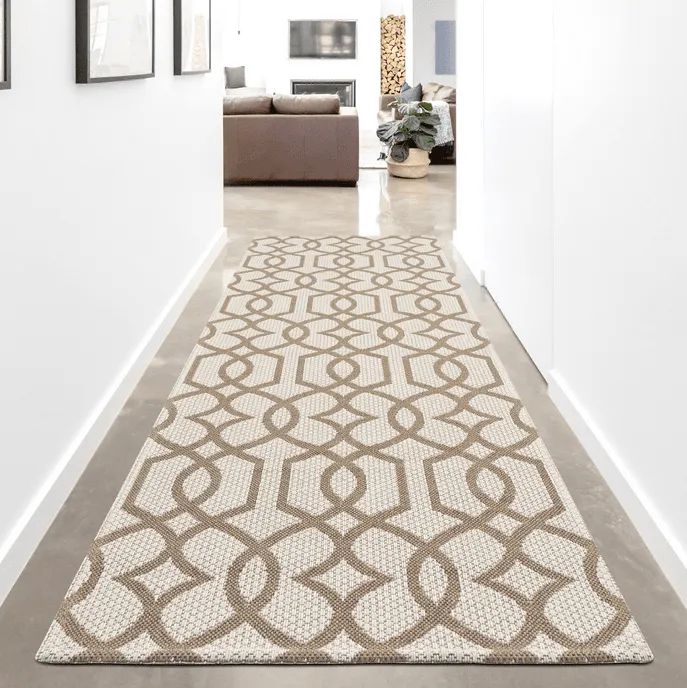 Pamut szőnyeg - Orsa (bezs)