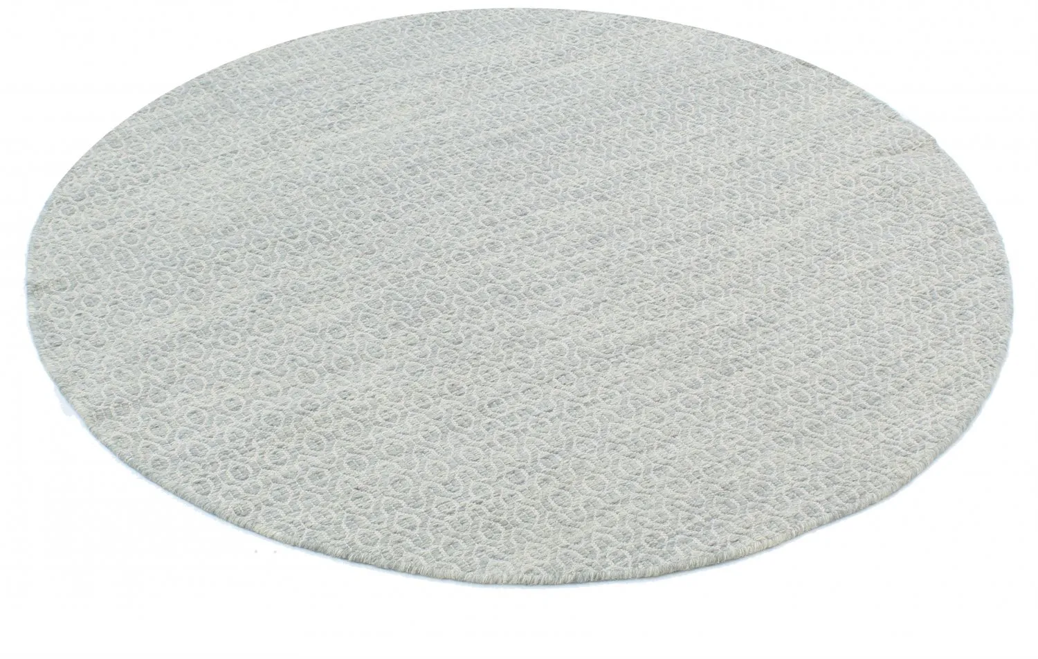 Kerek szőnyeg - Snowshill (szürke/fehér)
