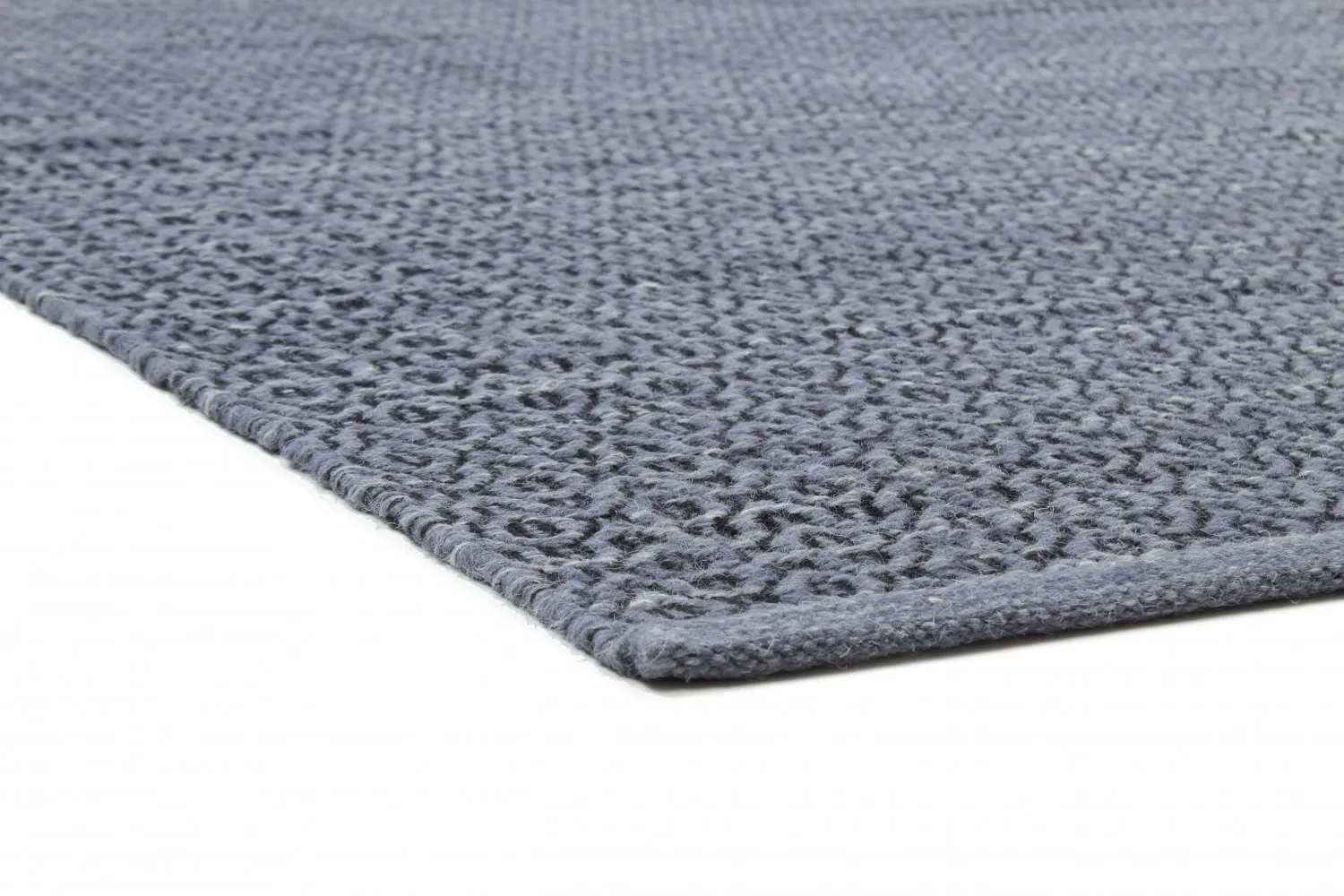 Gyapjúszőnyeg - Snowshill (kék/fekete)