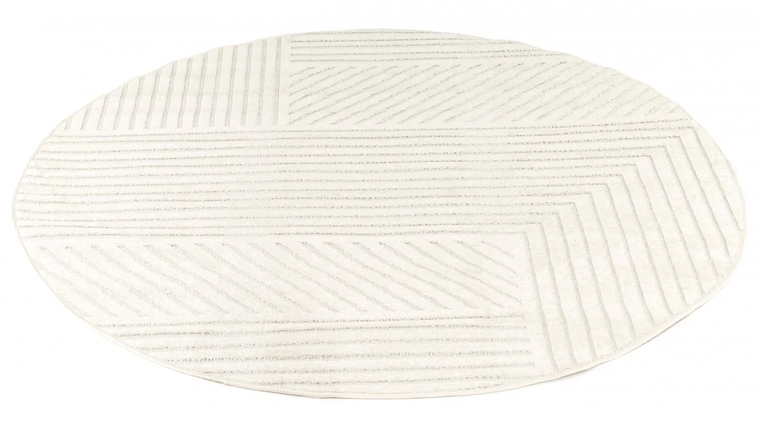 Kerek szőnyeg - Avalon (krém)