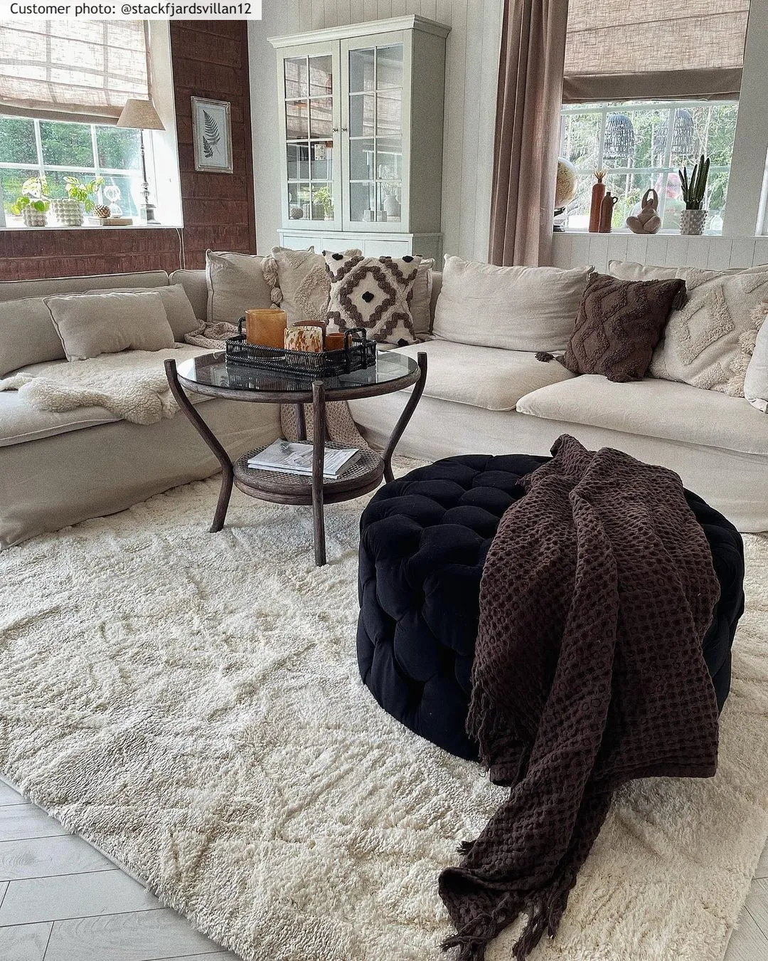 Shaggy szőnyeg - Rostock (offwhite)