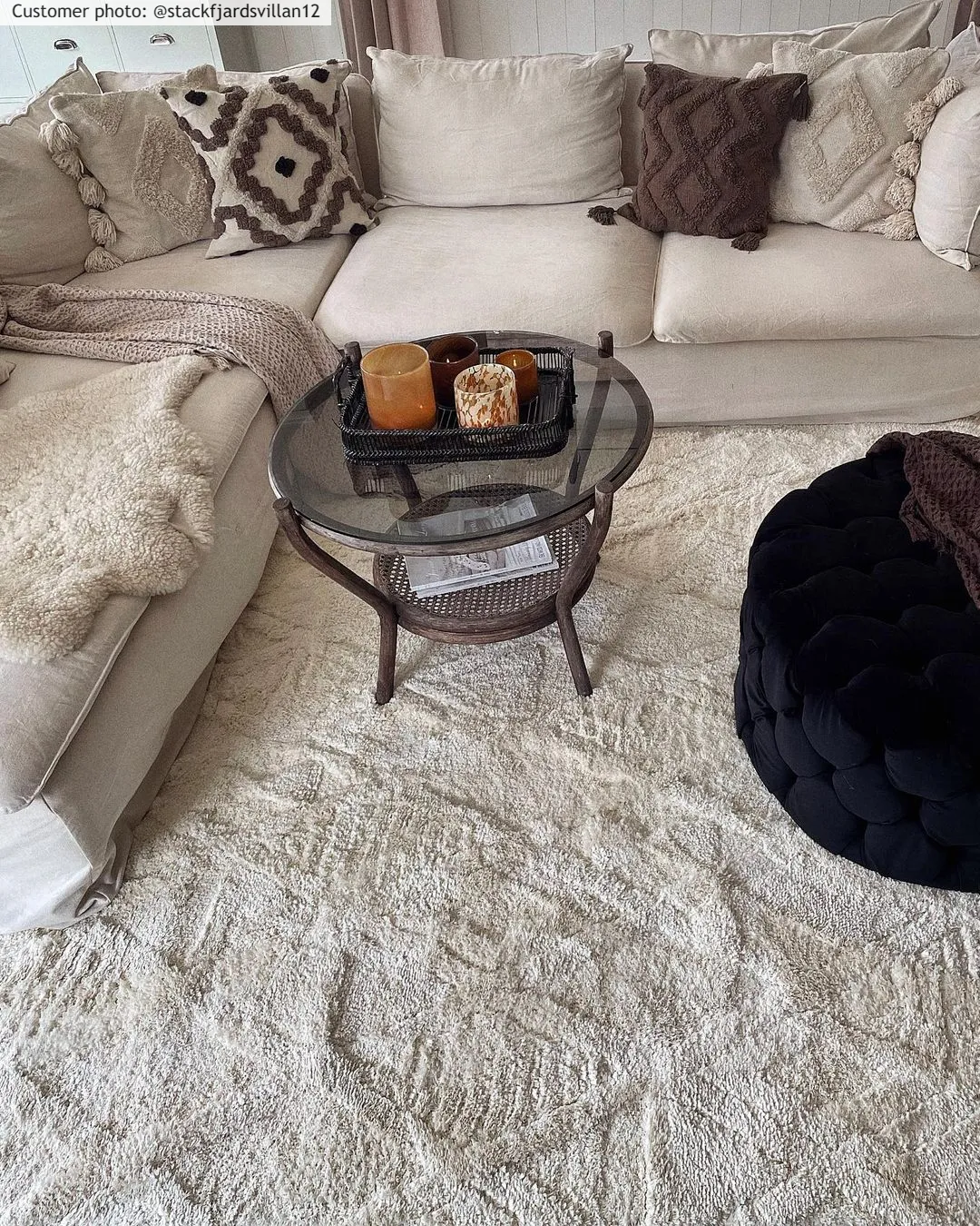 Shaggy szőnyeg - Rostock (offwhite)