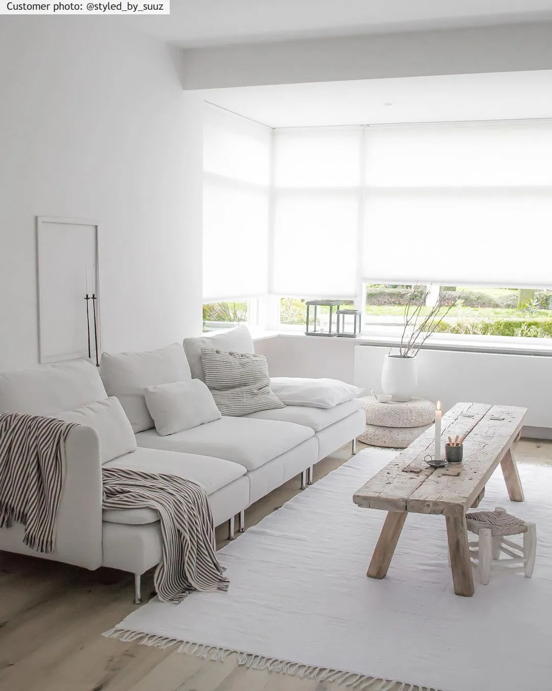 Rongyszőnyeg - Silje (fehér)