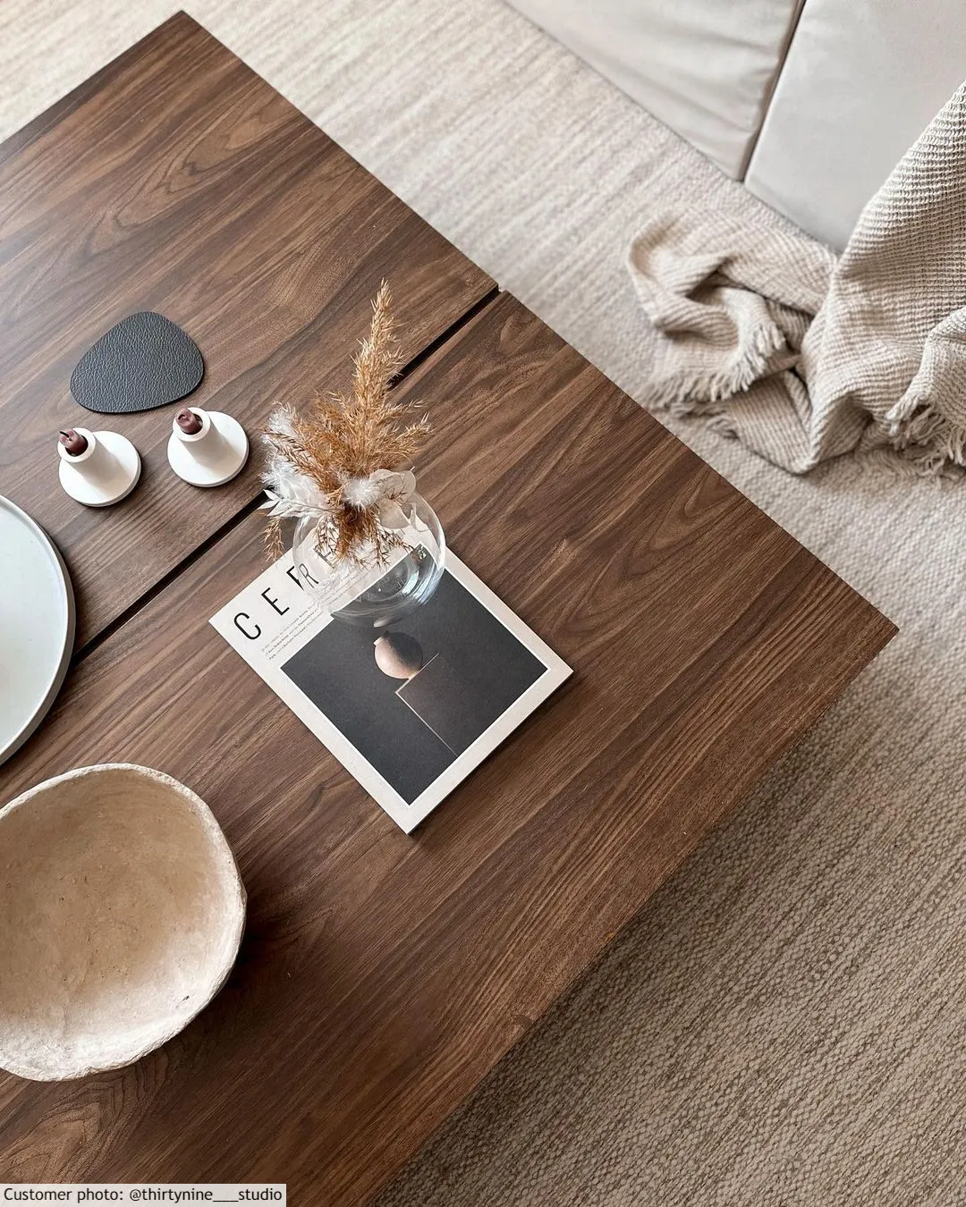 Gyapjúszőnyeg - Dhurry (természetes)