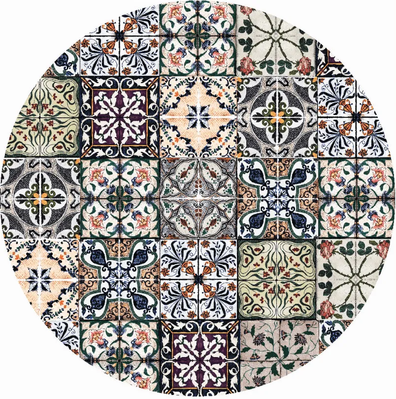 Kerek szőnyeg - Tierra (többszínű)