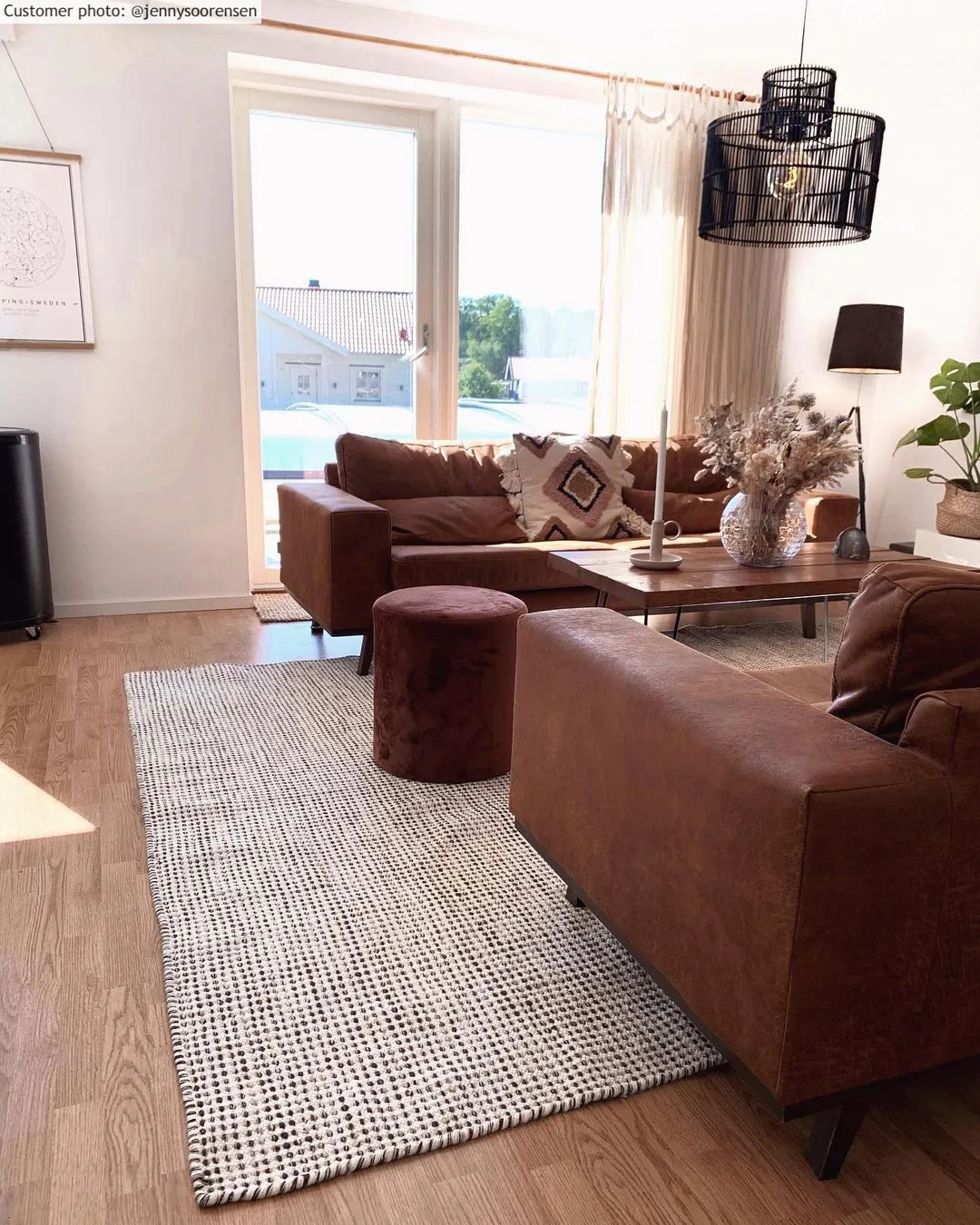 Gyapjúszőnyeg - Tilba (többszínű)