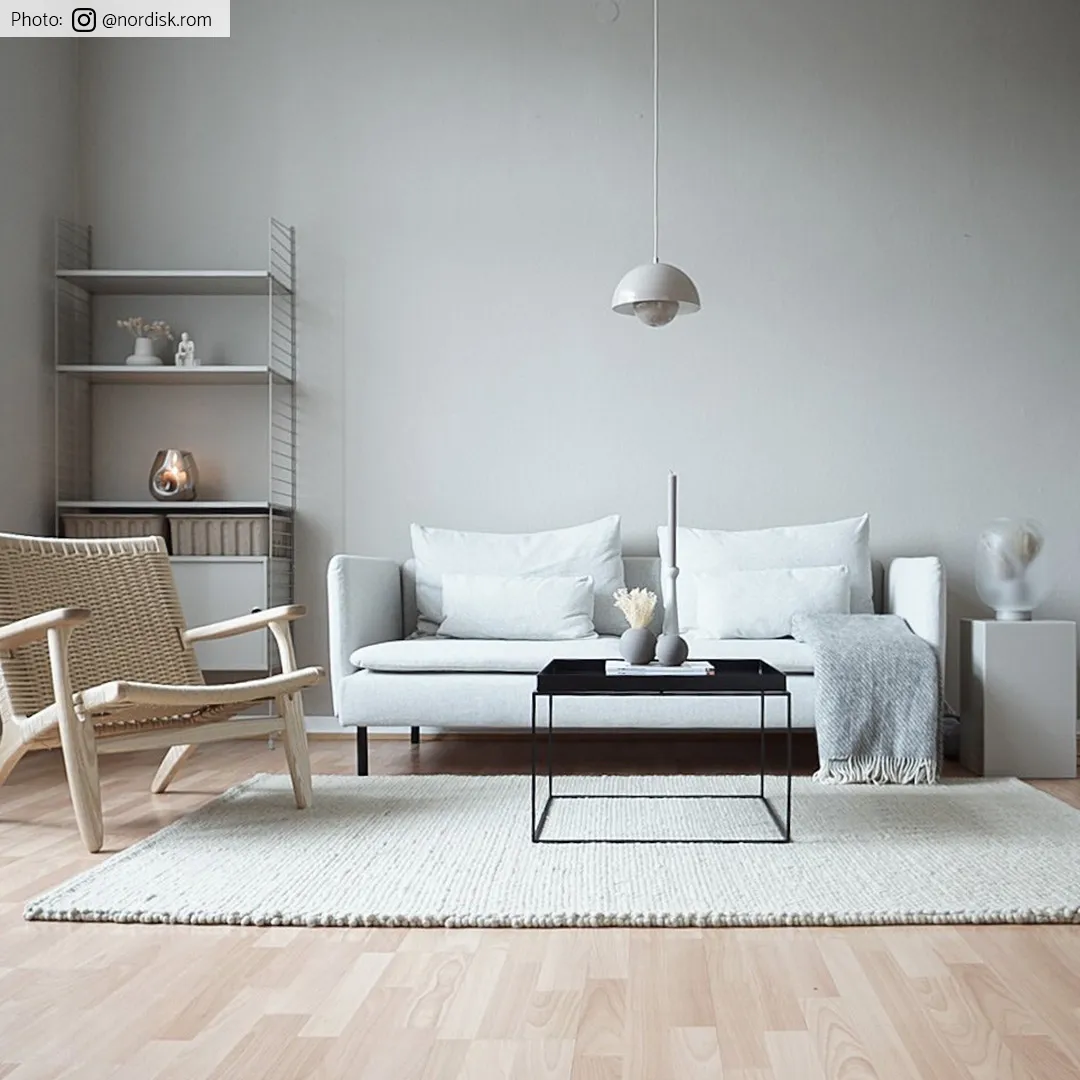 Gyapjúszőnyeg - Avafors Wool Bubble (bézs)