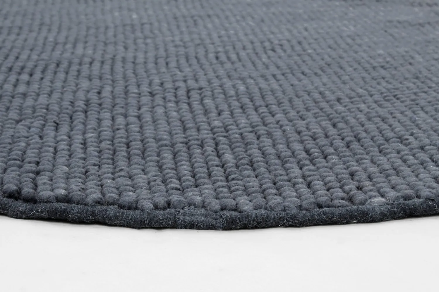 Kerek szőnyeg - Avafors (sötétszürke)