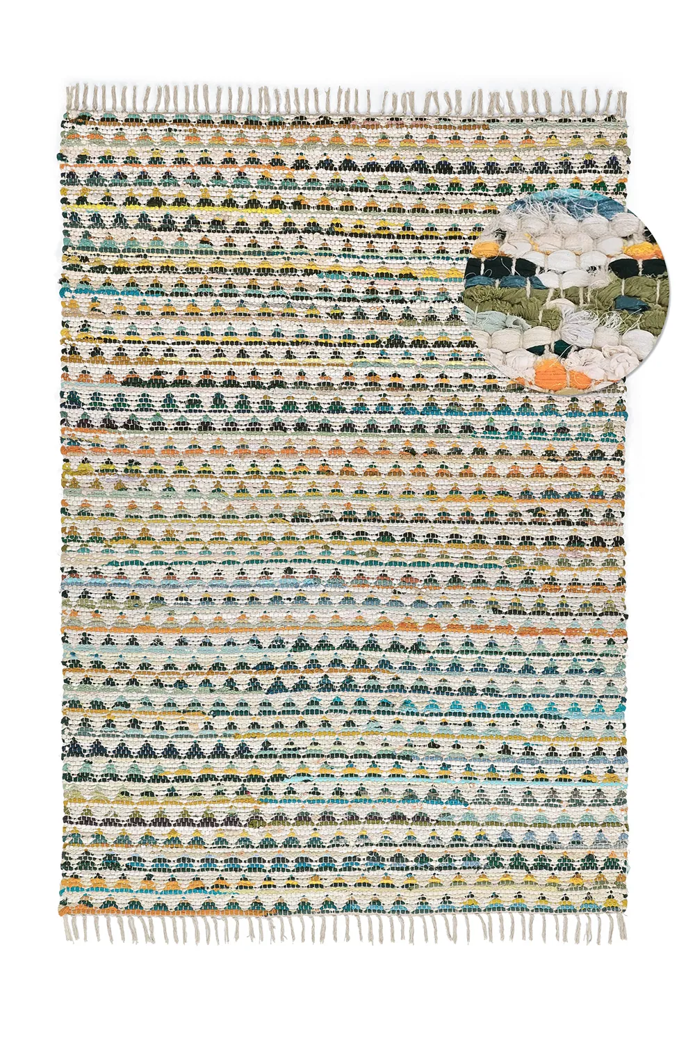 Rongyszőnyeg - Lindby (sárga/multi)