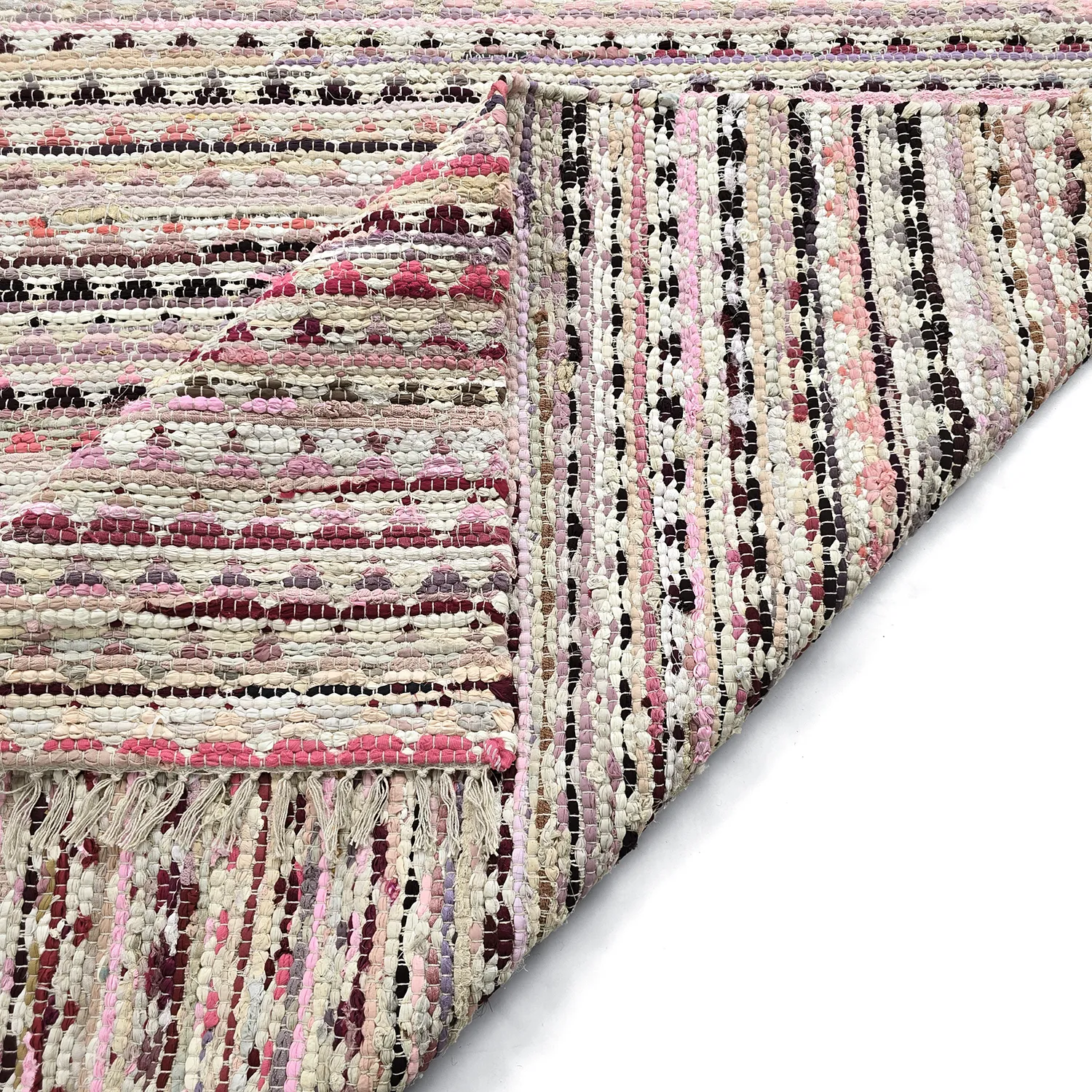 Rongyszőnyeg - Lindby (rózsaszín/multi)