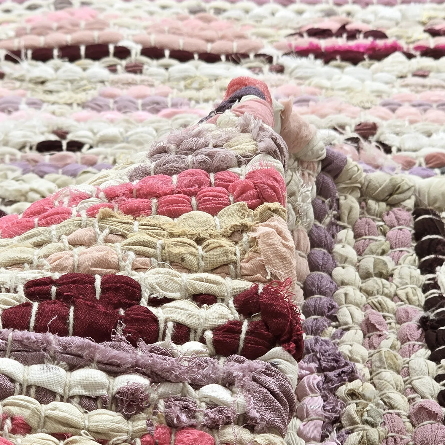 Rongyszőnyeg - Lindby (rózsaszín/multi)