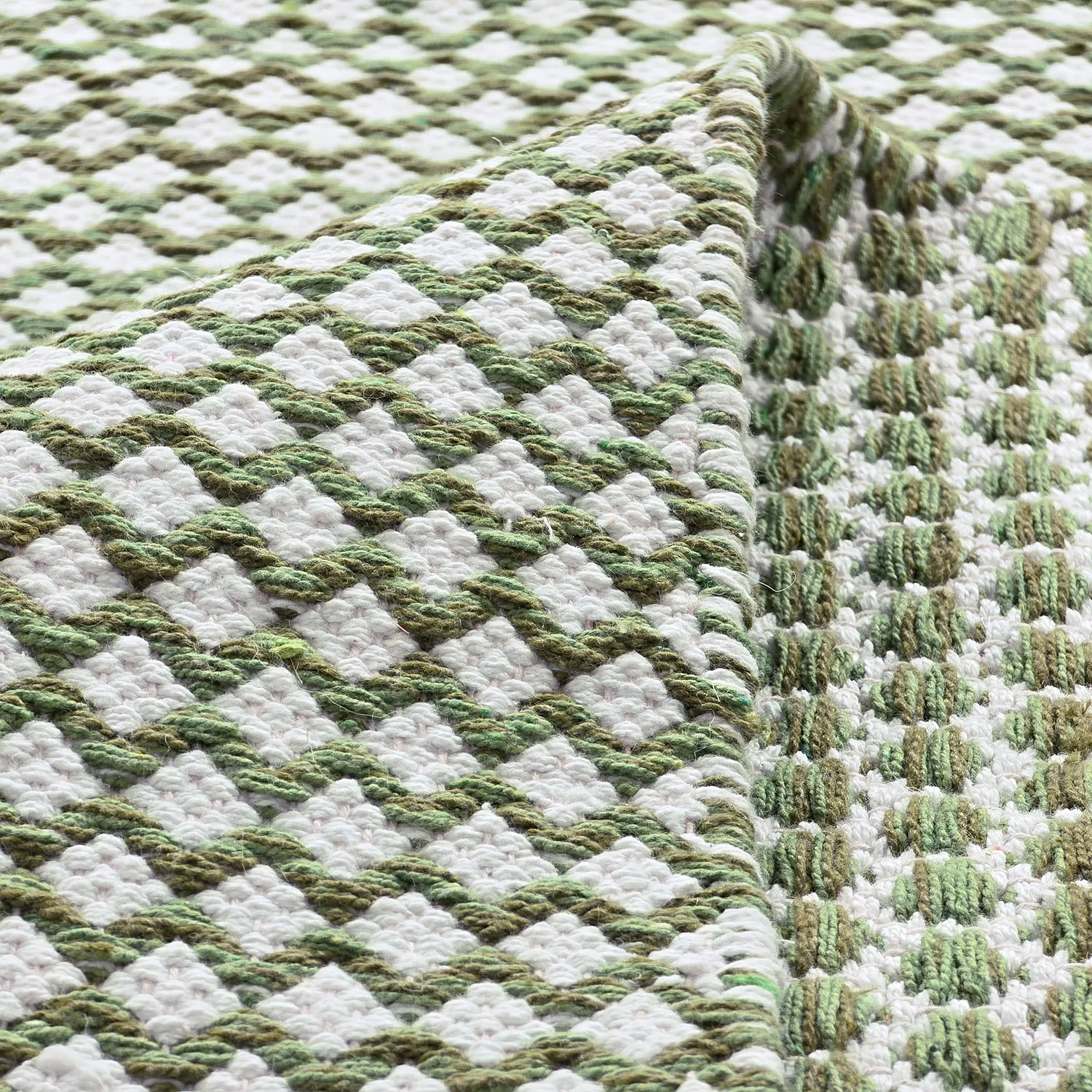 Rongyszőnyeg - Vinga (zöld)