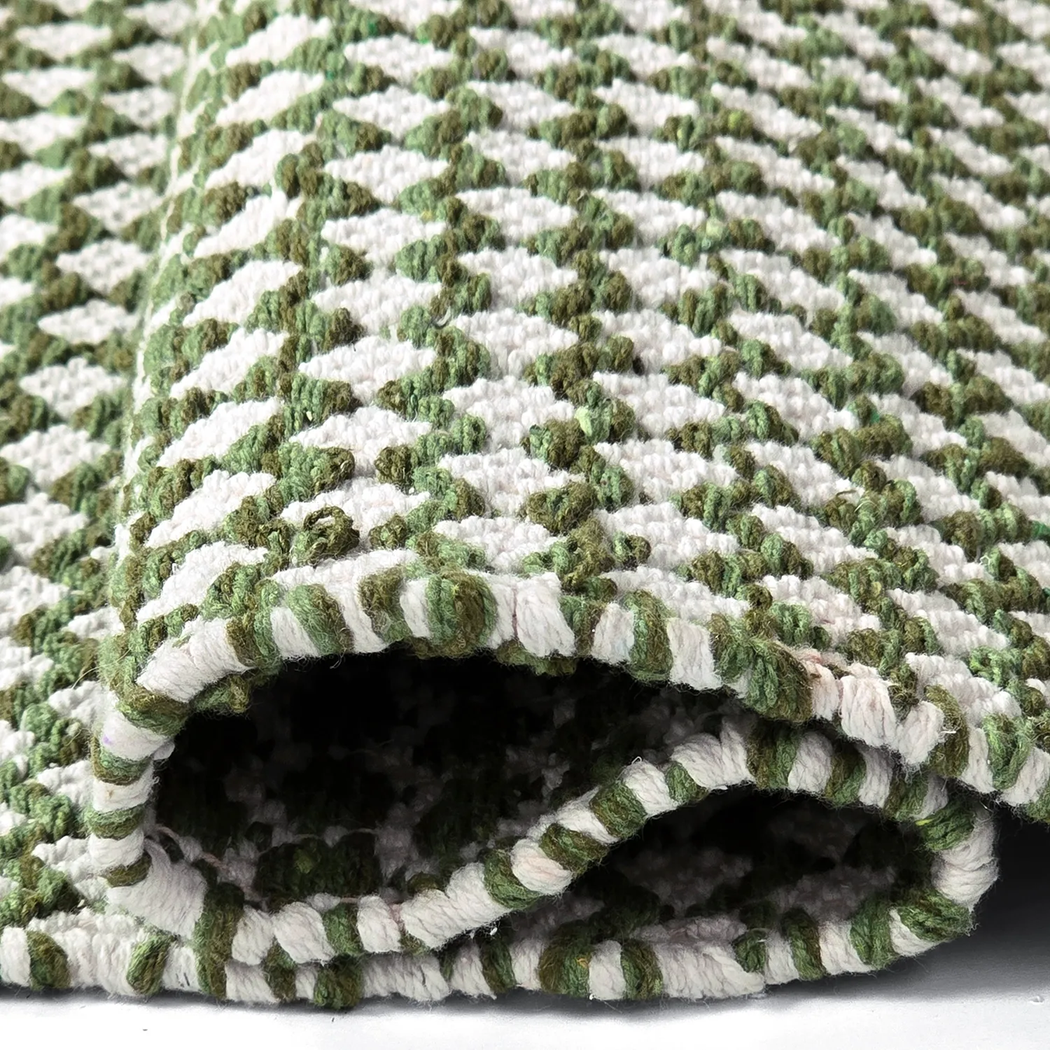 Rongyszőnyeg - Vinga (zöld)