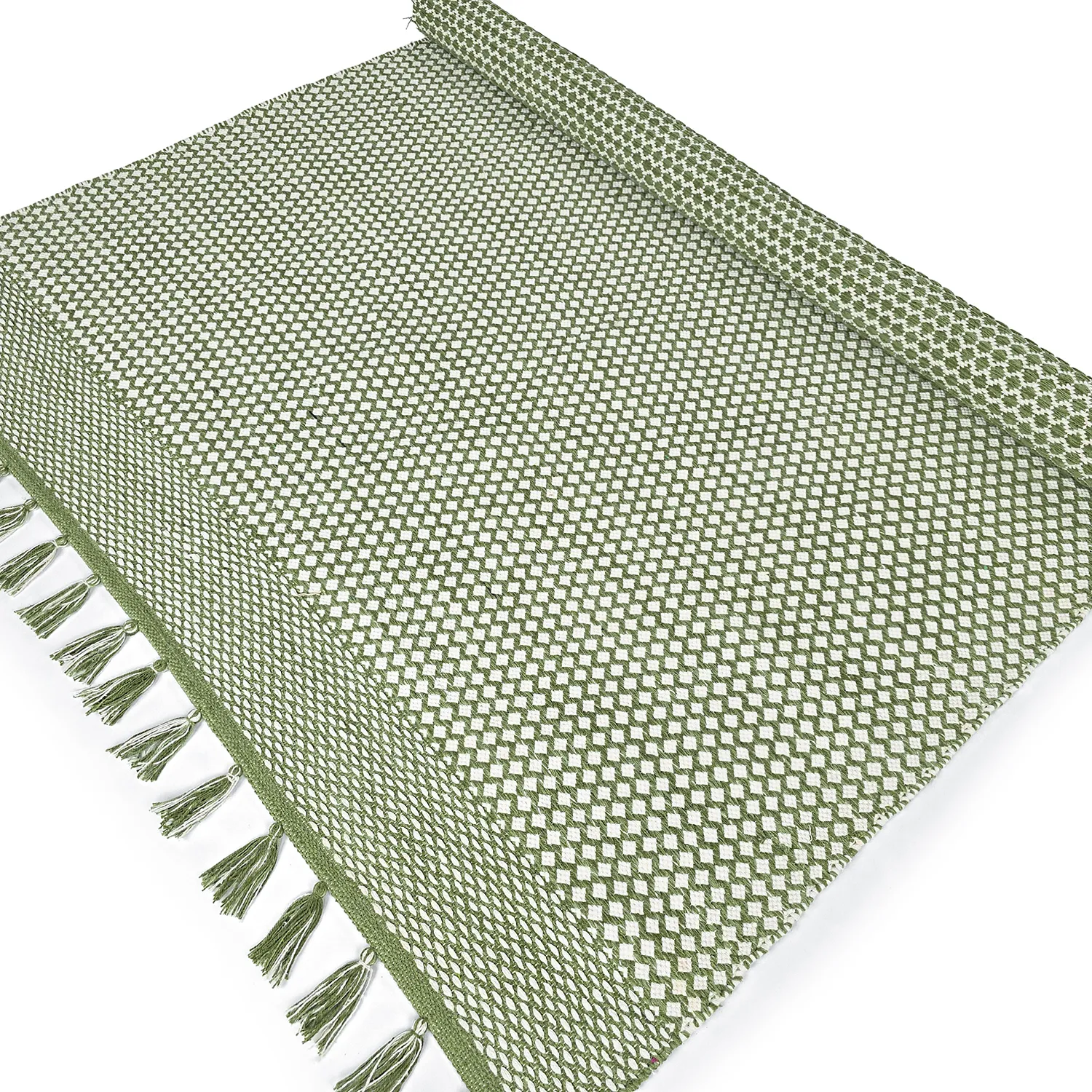 Rongyszőnyeg - Vinga (zöld)