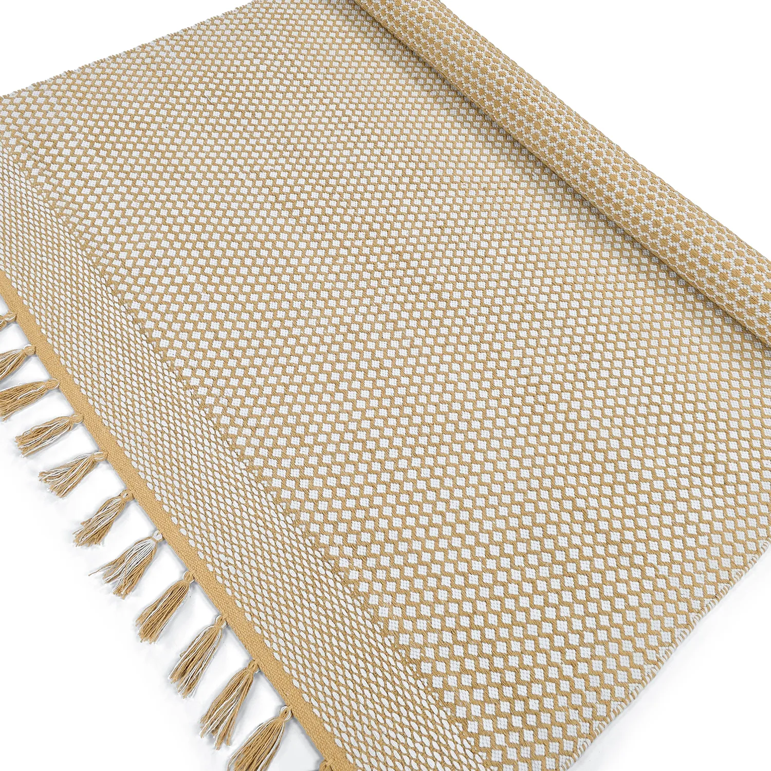 Rongyszőnyeg - Vinga (mustársárga)