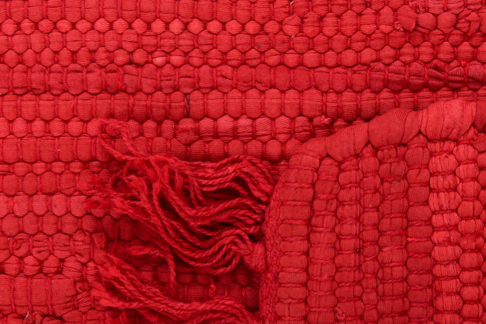 Rongyszőnyeg - Silje (piros)