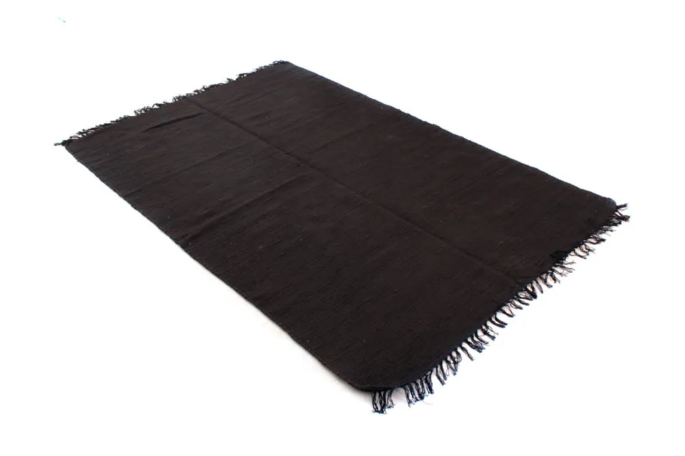 Rongyszőnyeg - Silje (fekete)