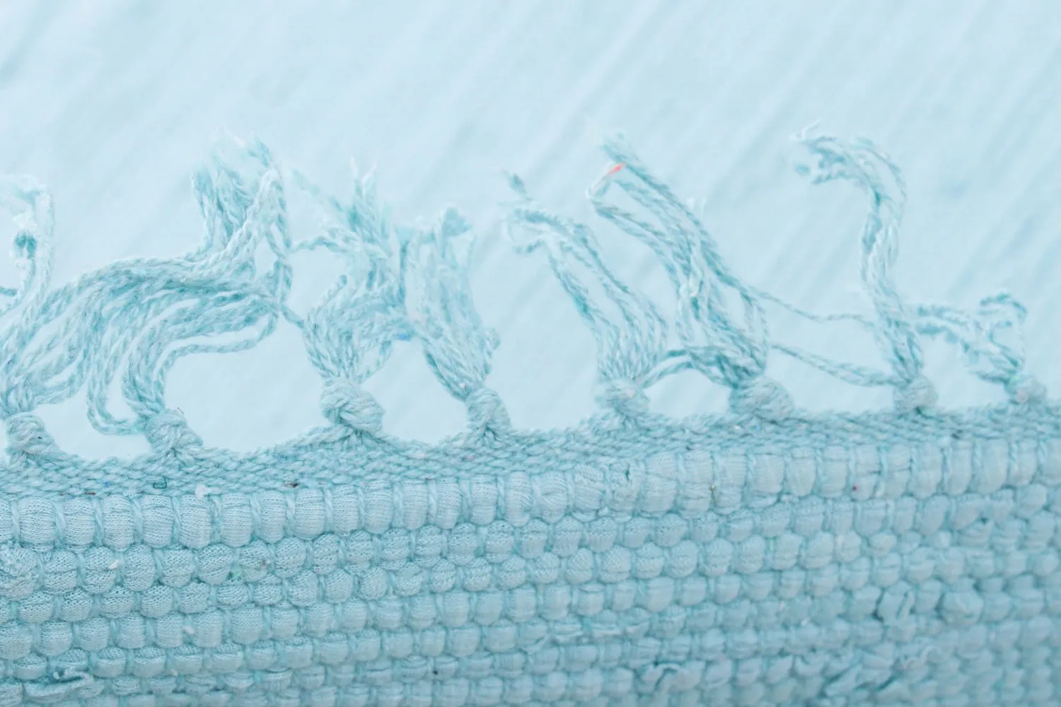 Rongyszőnyeg - Silje (kék/türkiz)