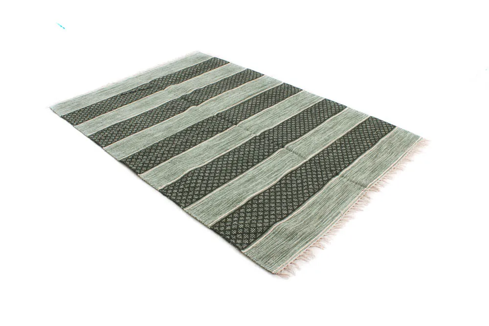 Rongyszőnyeg - Visby (zöld)