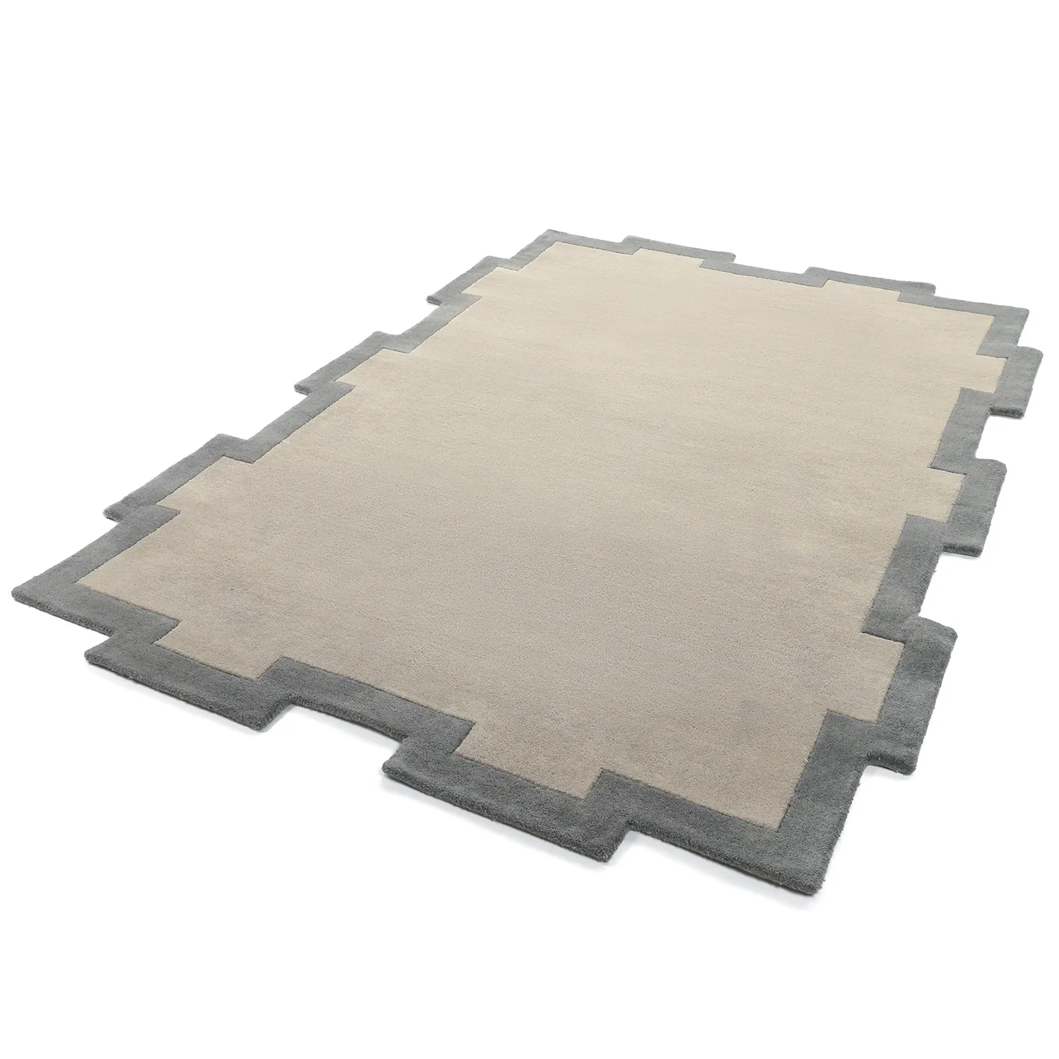 Gyapjúszőnyeg - Agra Hand Tufted Wool Premium (szürke)