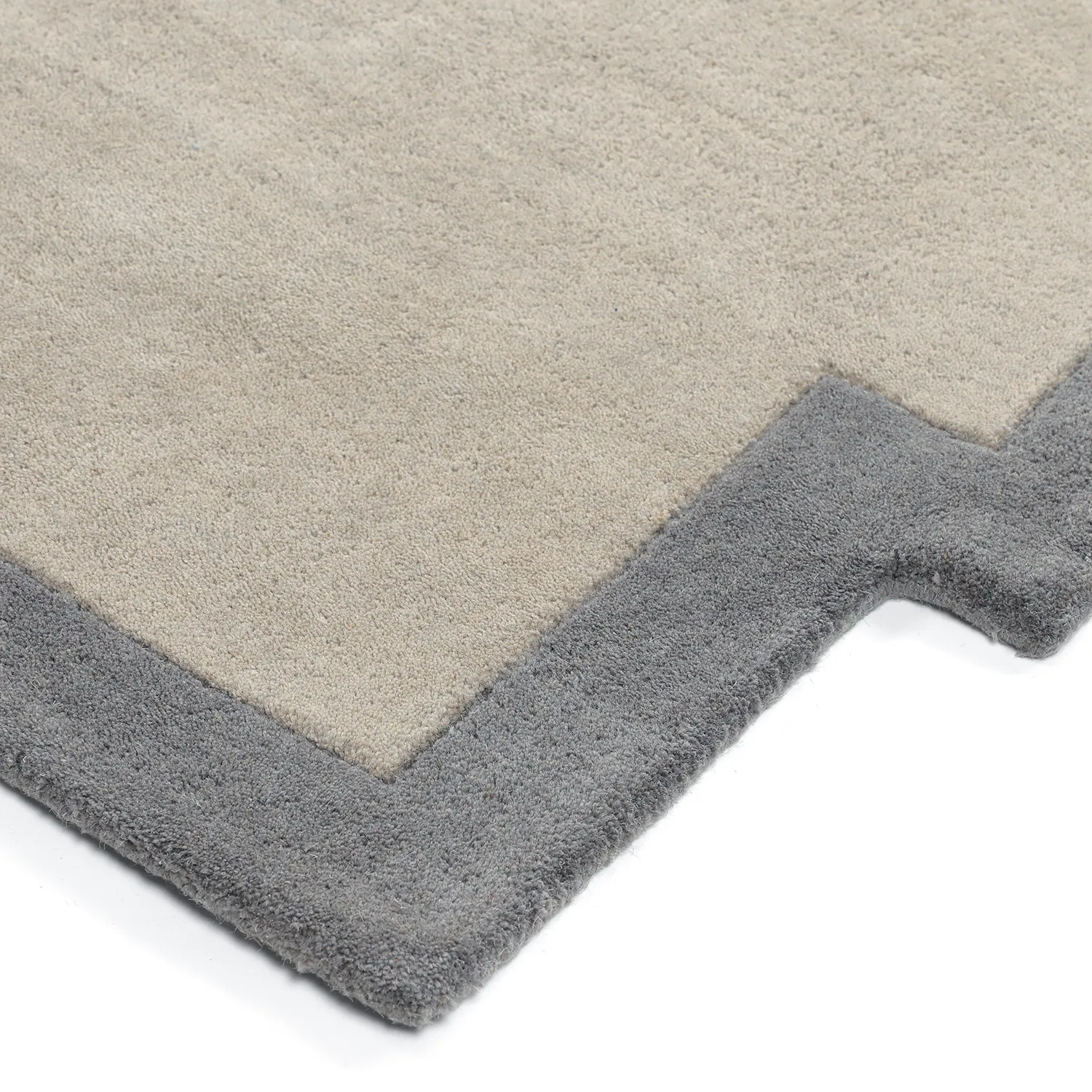 Gyapjúszőnyeg - Agra Hand Tufted Wool Premium (szürke)
