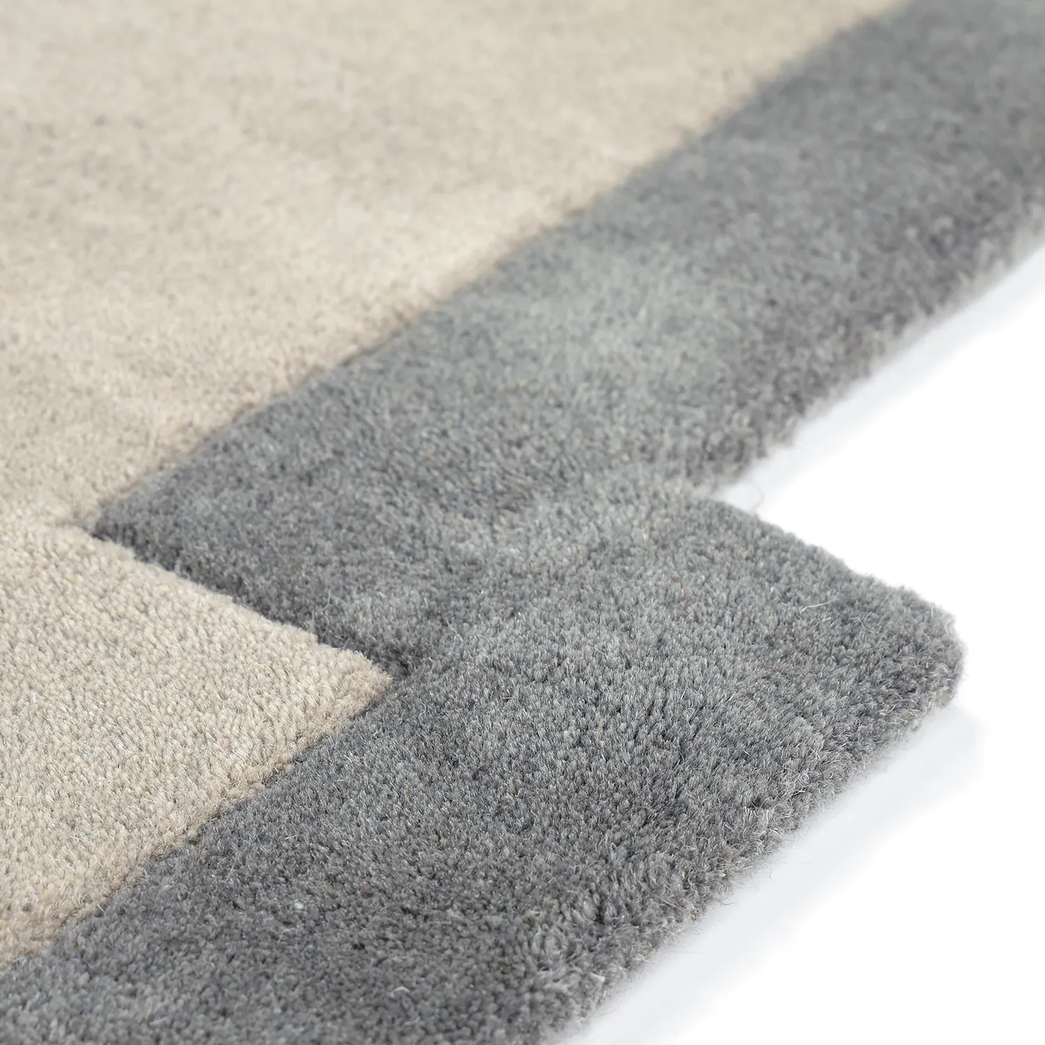 Gyapjúszőnyeg - Agra Hand Tufted Wool Premium (szürke)