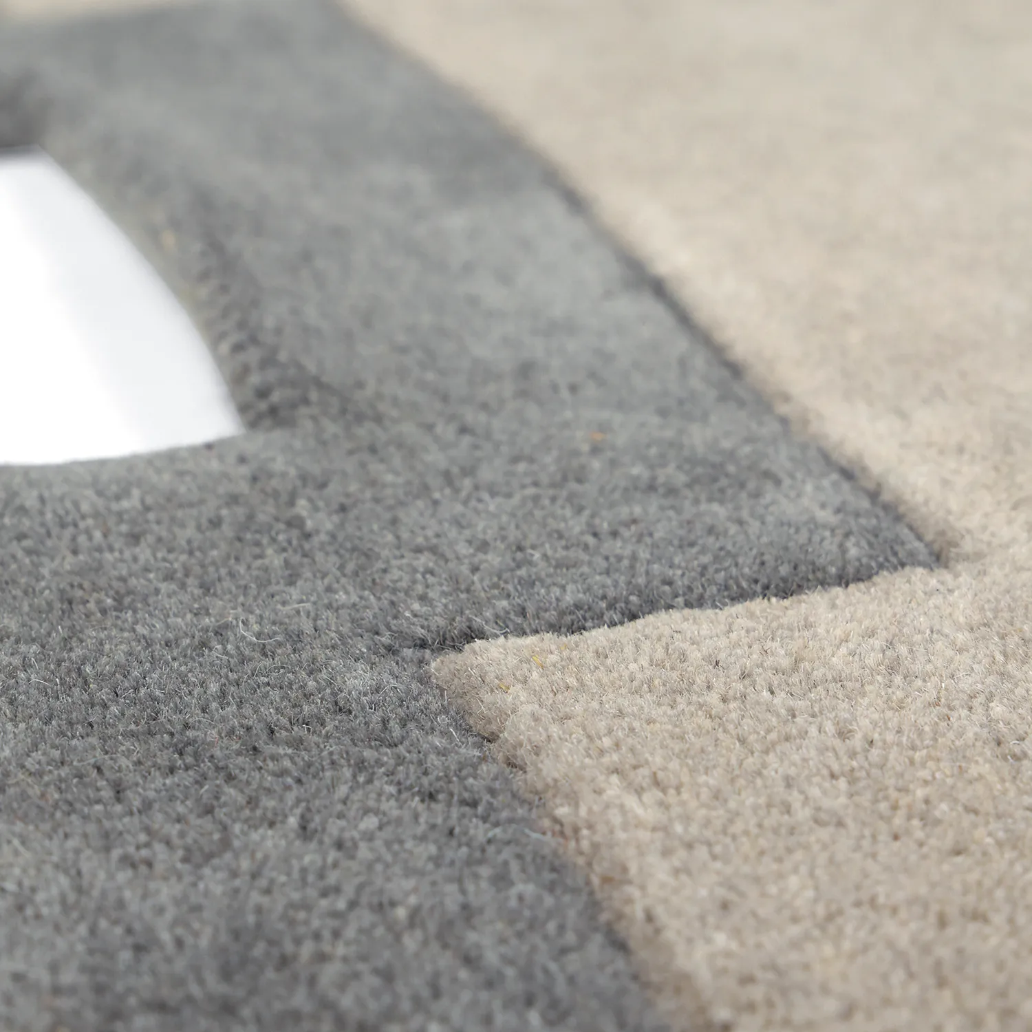 Gyapjúszőnyeg - Agra Hand Tufted Wool Premium (szürke)