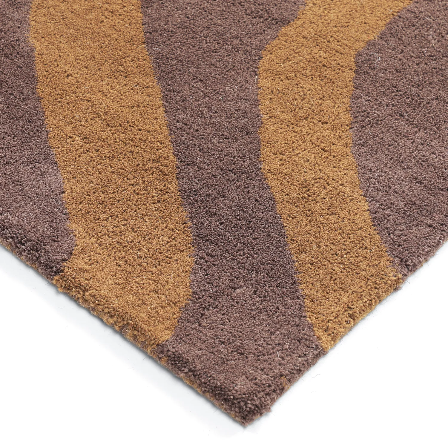 Gyapjúszőnyeg - Aiz Hand Tufted Wool Premium (barna)