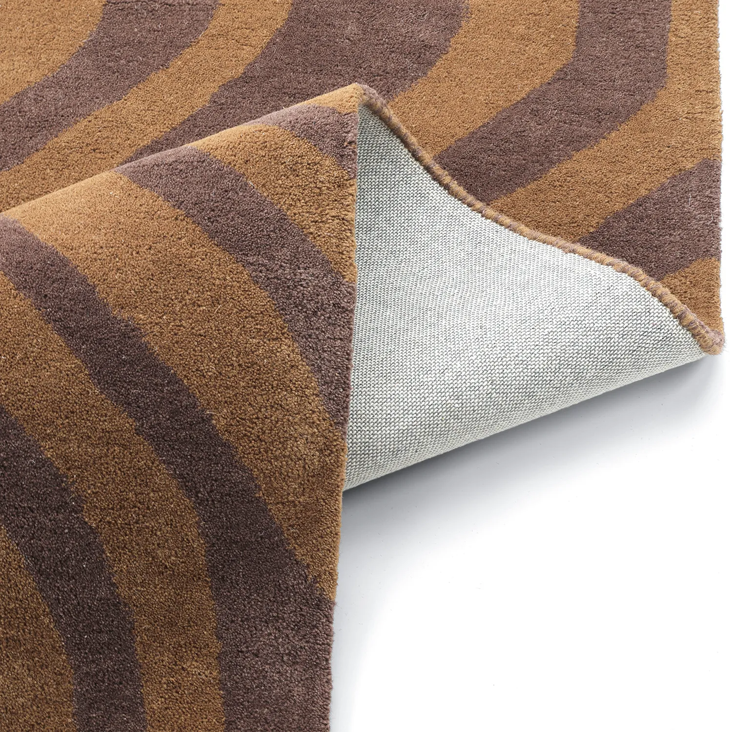 Gyapjúszőnyeg - Aiz Hand Tufted Wool Premium (barna)
