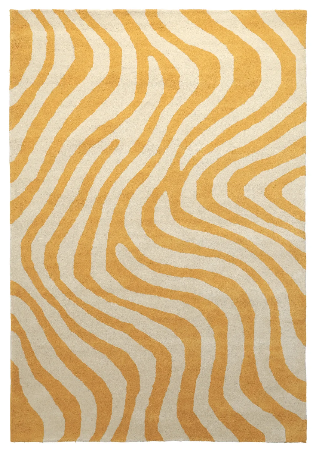 Gyapjúszőnyeg - Aiz Hand Tufted Wool Premium (sárga)