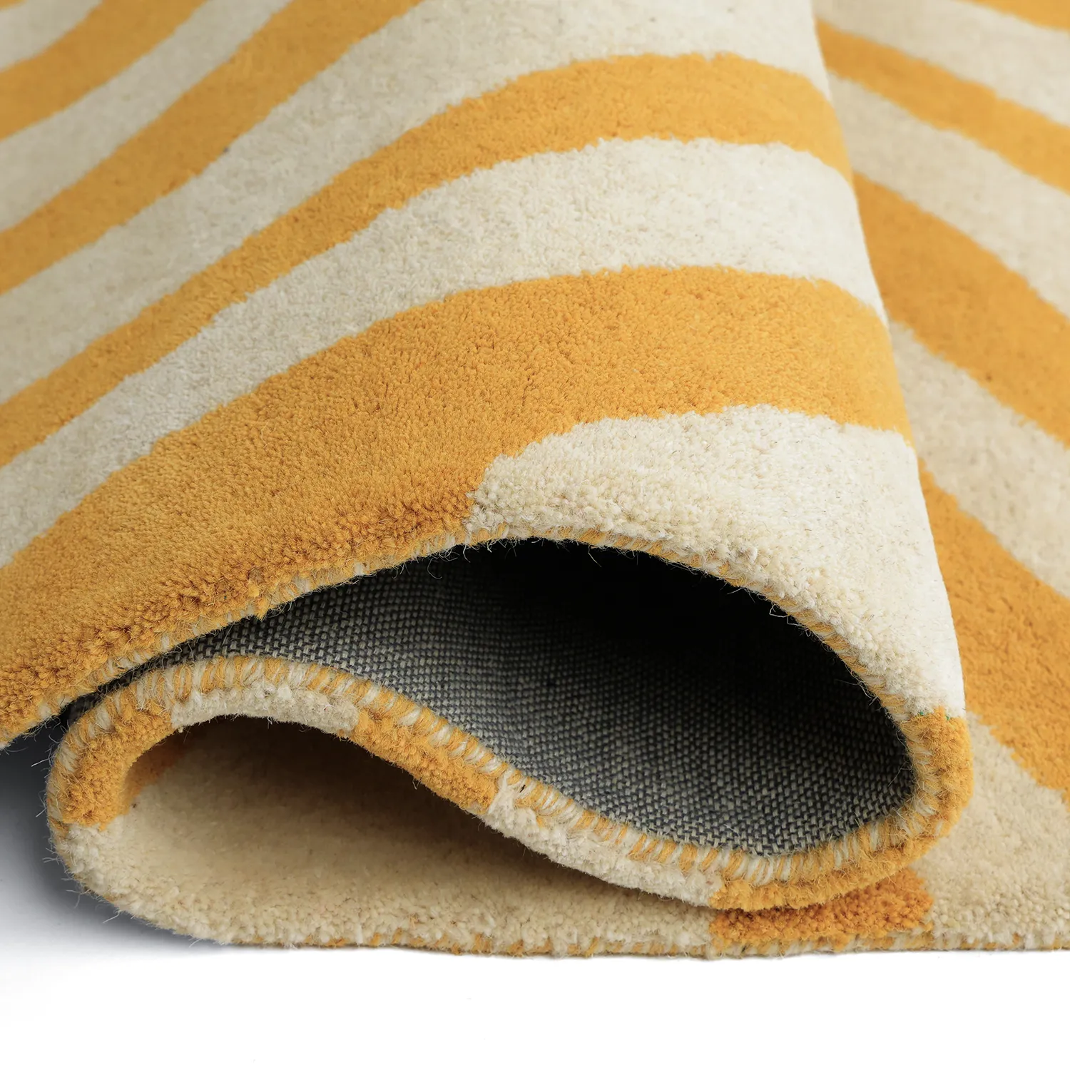 Gyapjúszőnyeg - Aiz Hand Tufted Wool Premium (sárga)