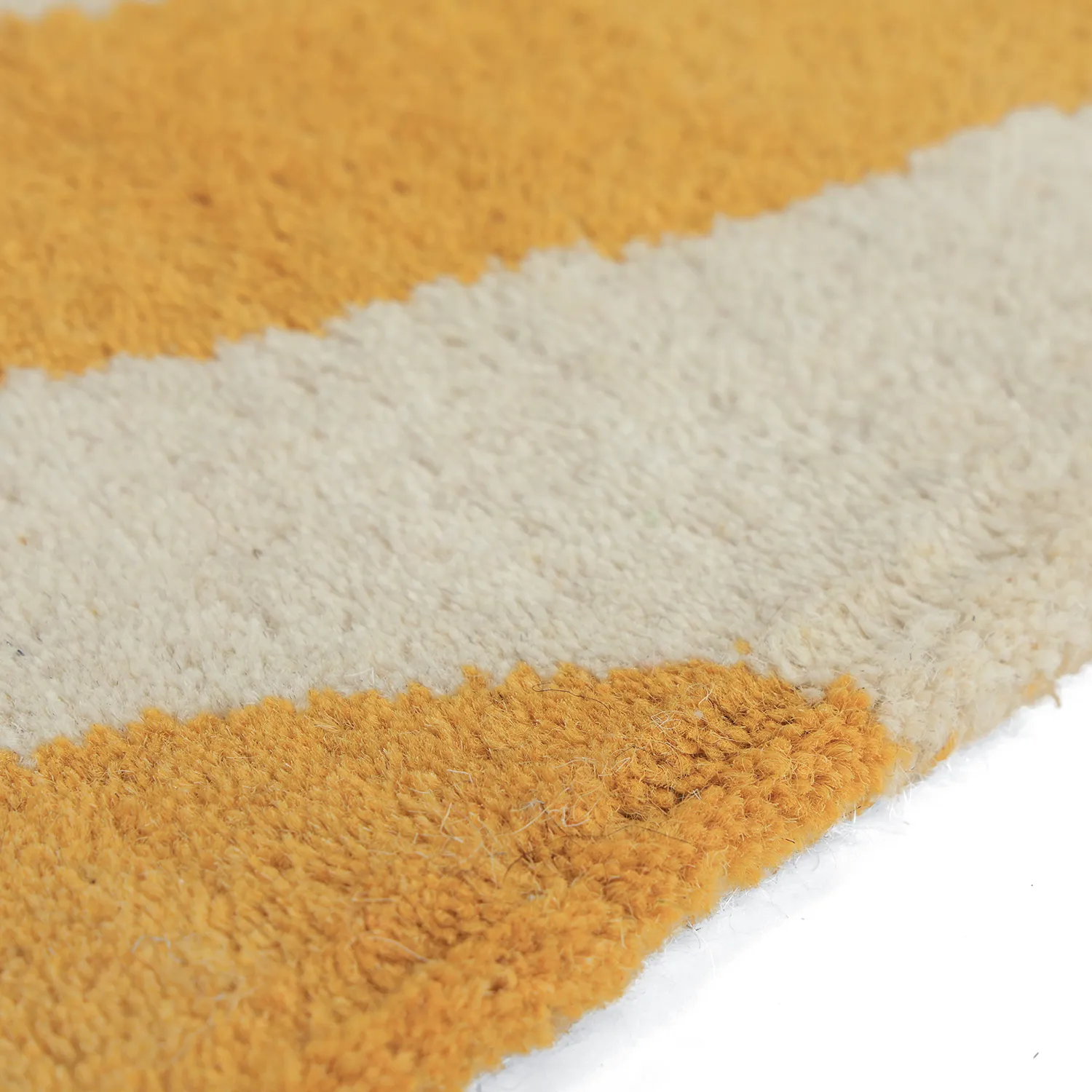 Gyapjúszőnyeg - Aiz Hand Tufted Wool Premium (sárga)