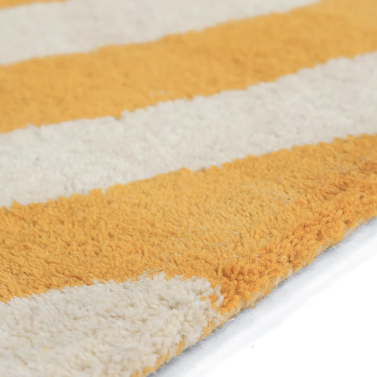 Gyapjúszőnyeg - Aiz Hand Tufted Wool Premium (sárga)