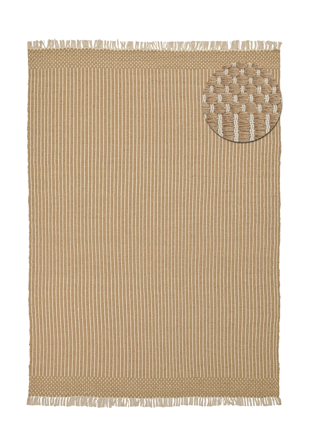 Gyapjúszőnyeg - Arbil (bézs/fehér)