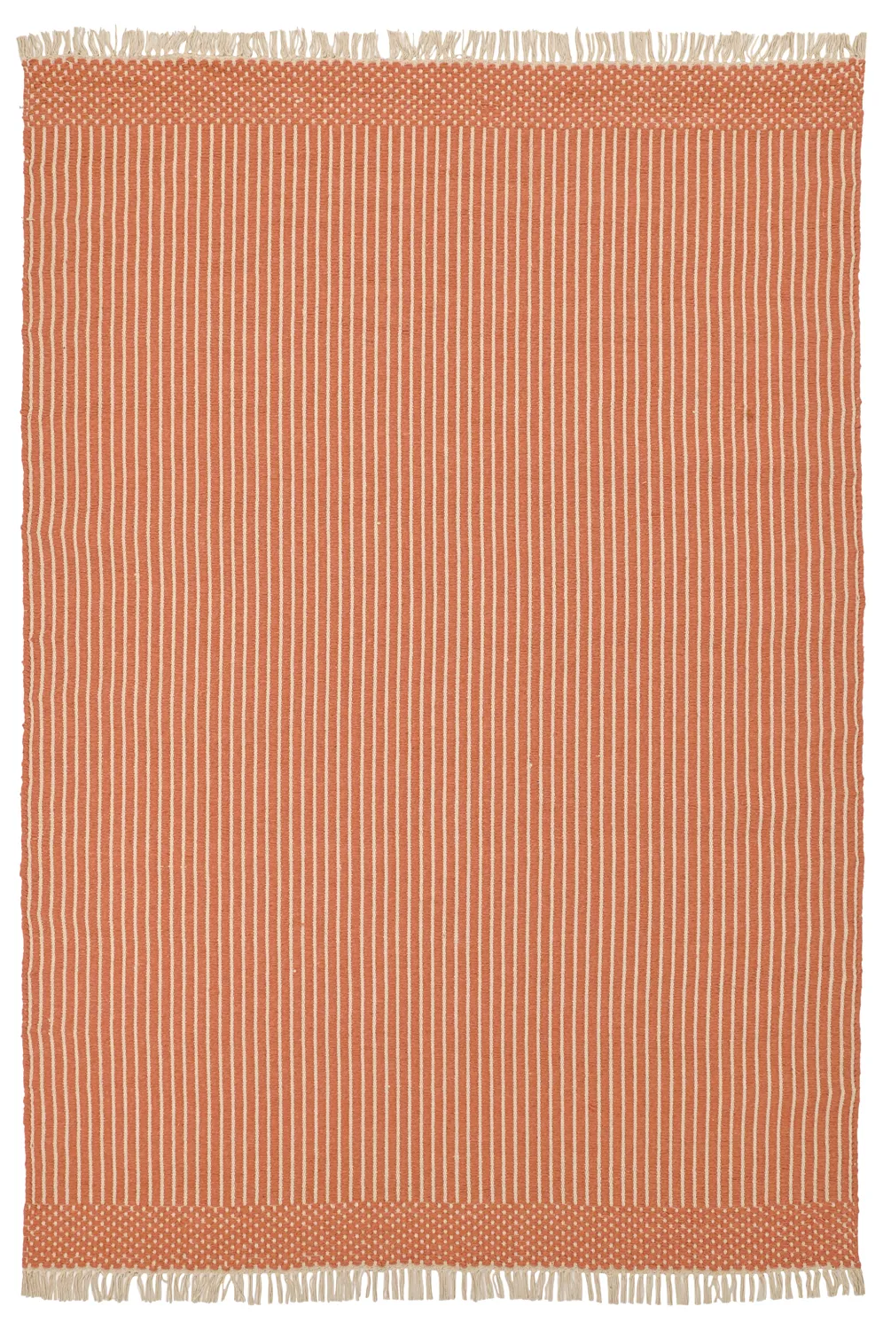 Gyapjúszőnyeg - Arbil (terrakotta/fehér)