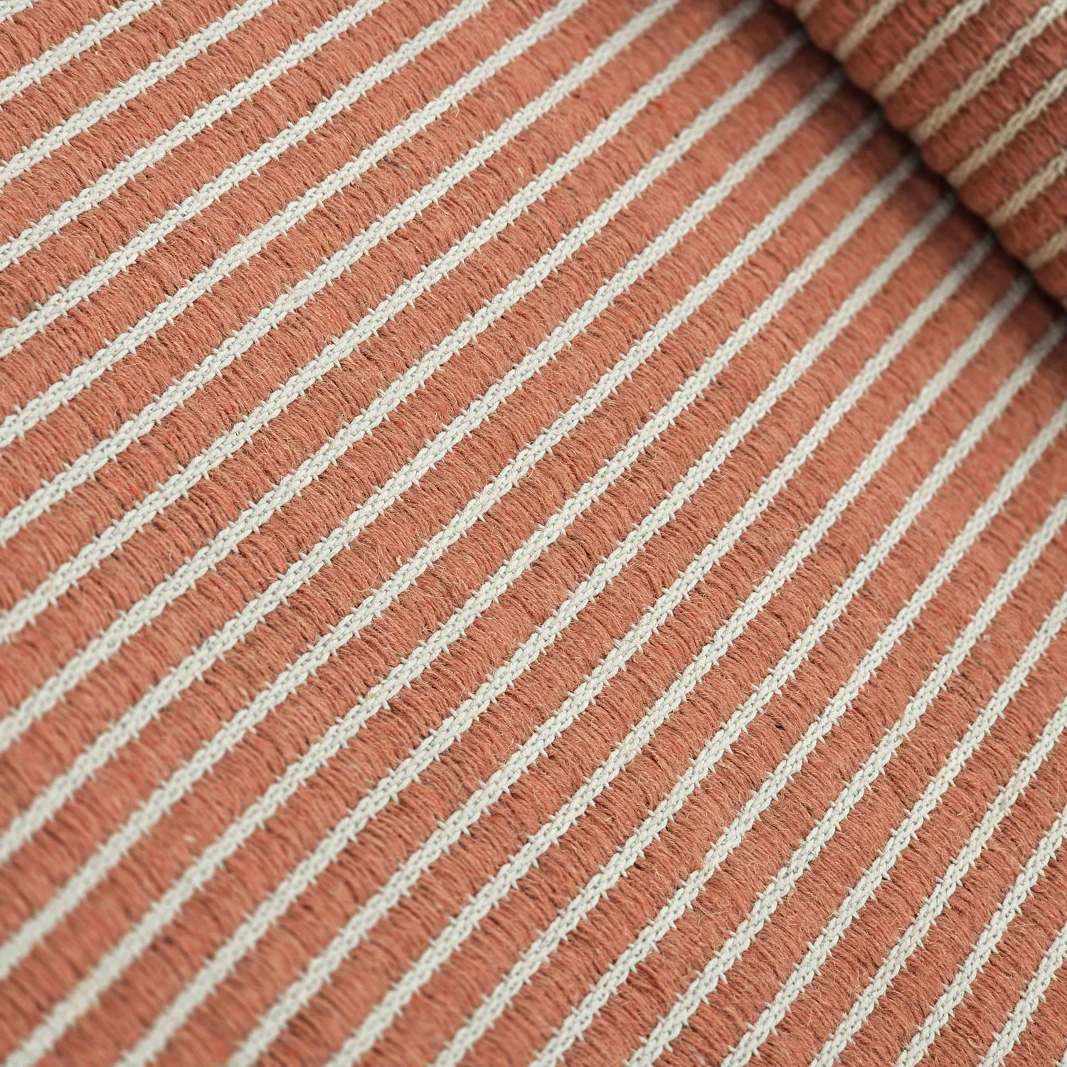 Gyapjúszőnyeg - Arbil (terrakotta/fehér)