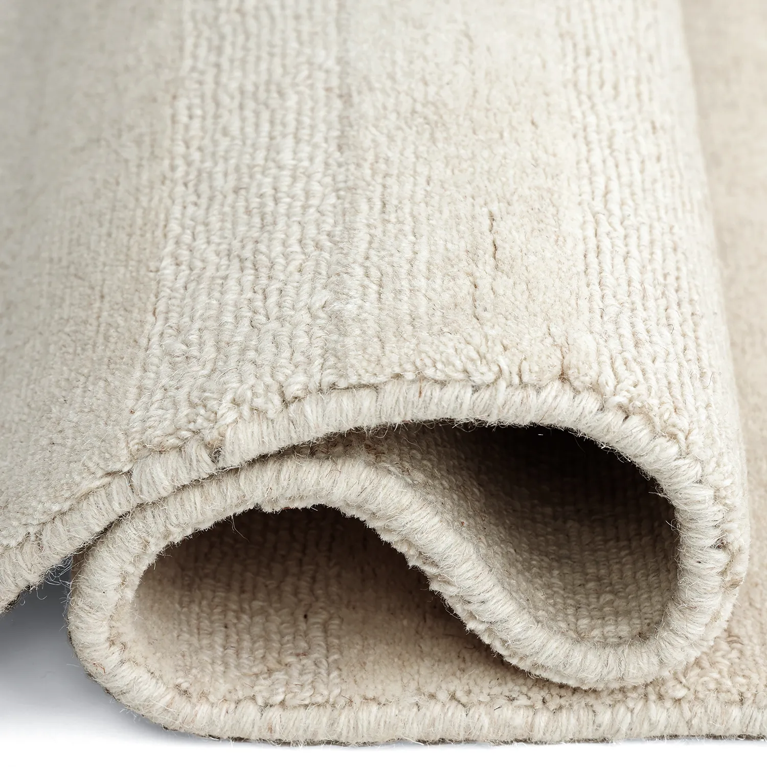 Gyapjúszőnyeg - Brenta Handloom Wool Premium (krém)