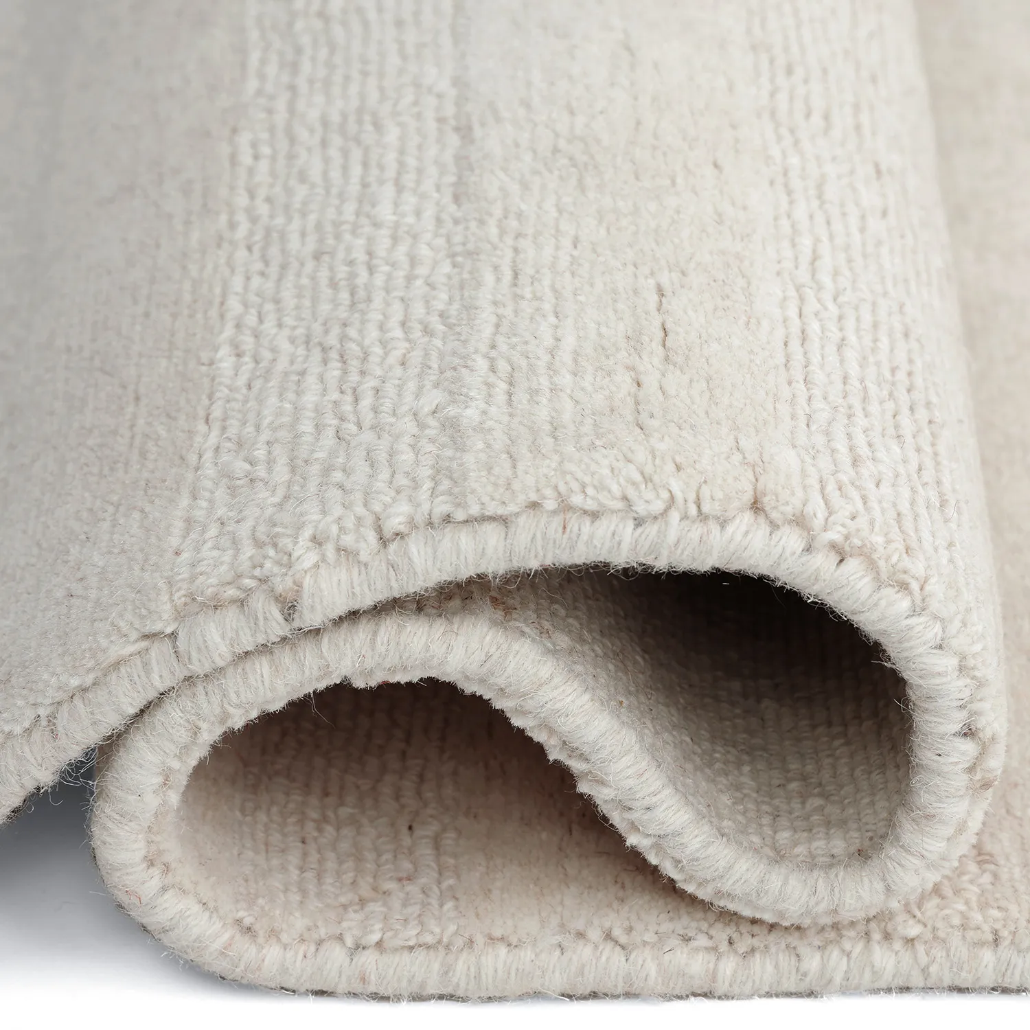 Gyapjúszőnyeg - Brenta Handloom Wool Premium (krém)