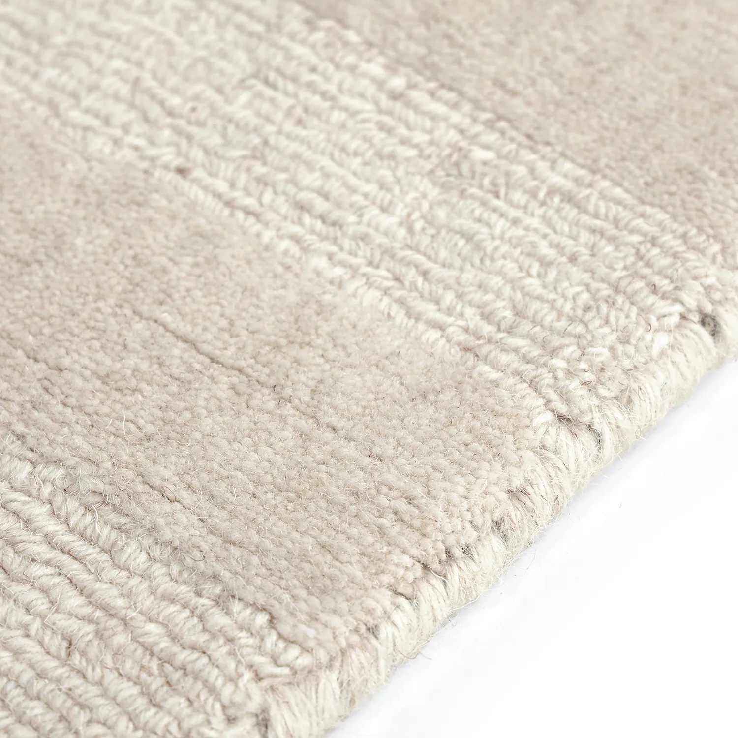 Gyapjúszőnyeg - Brenta Handloom Wool Premium (krém)