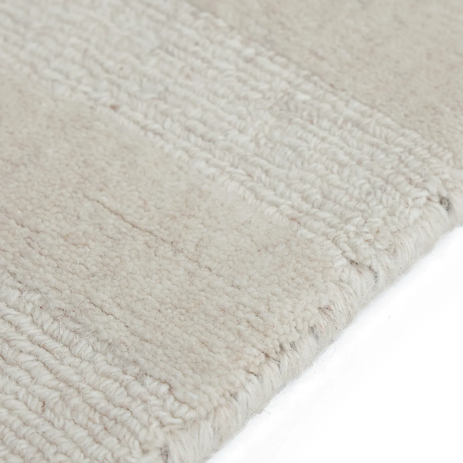 Gyapjúszőnyeg - Brenta Handloom Wool Premium (krém)