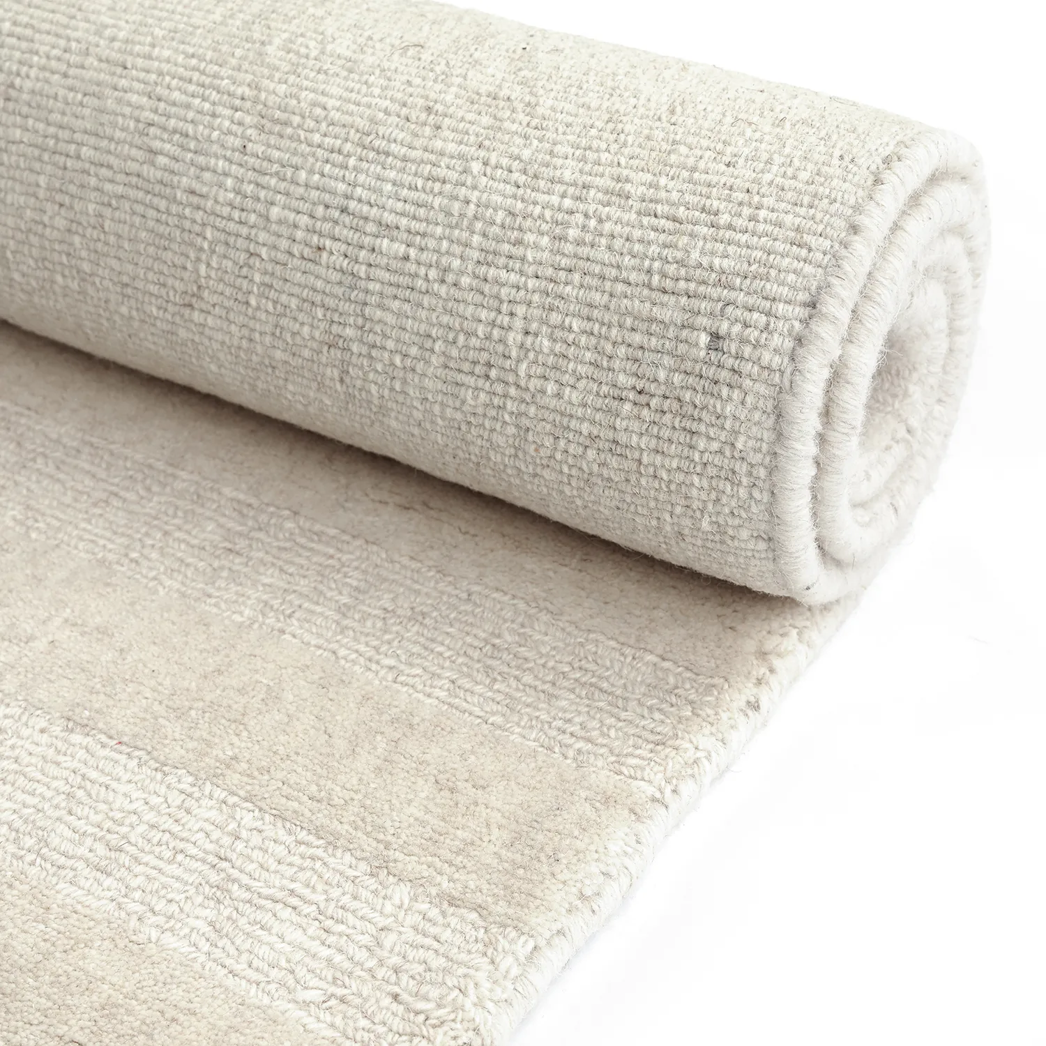 Gyapjúszőnyeg - Brenta Handloom Wool Premium (krém)
