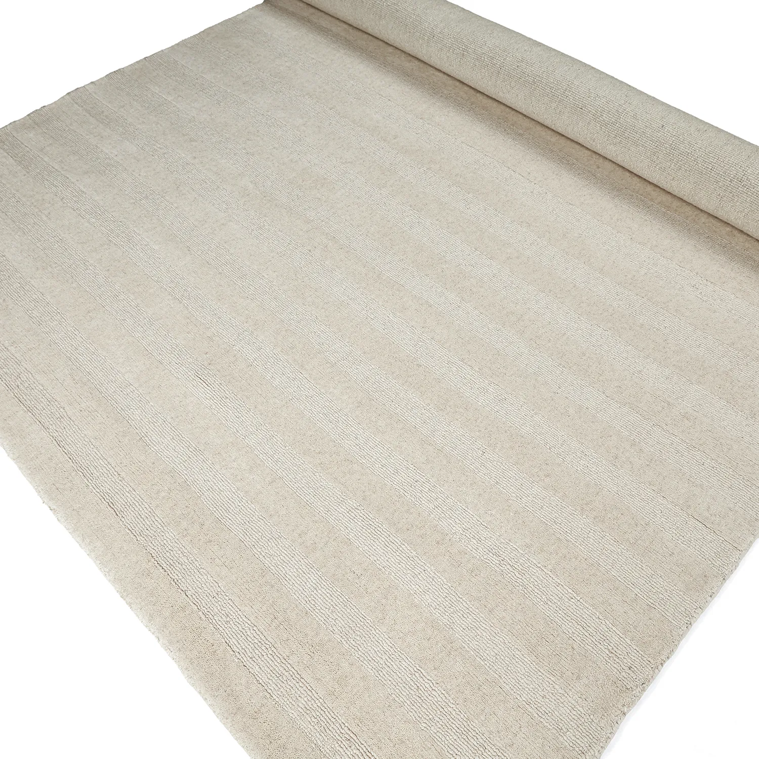 Gyapjúszőnyeg - Brenta Handloom Wool Premium (krém)