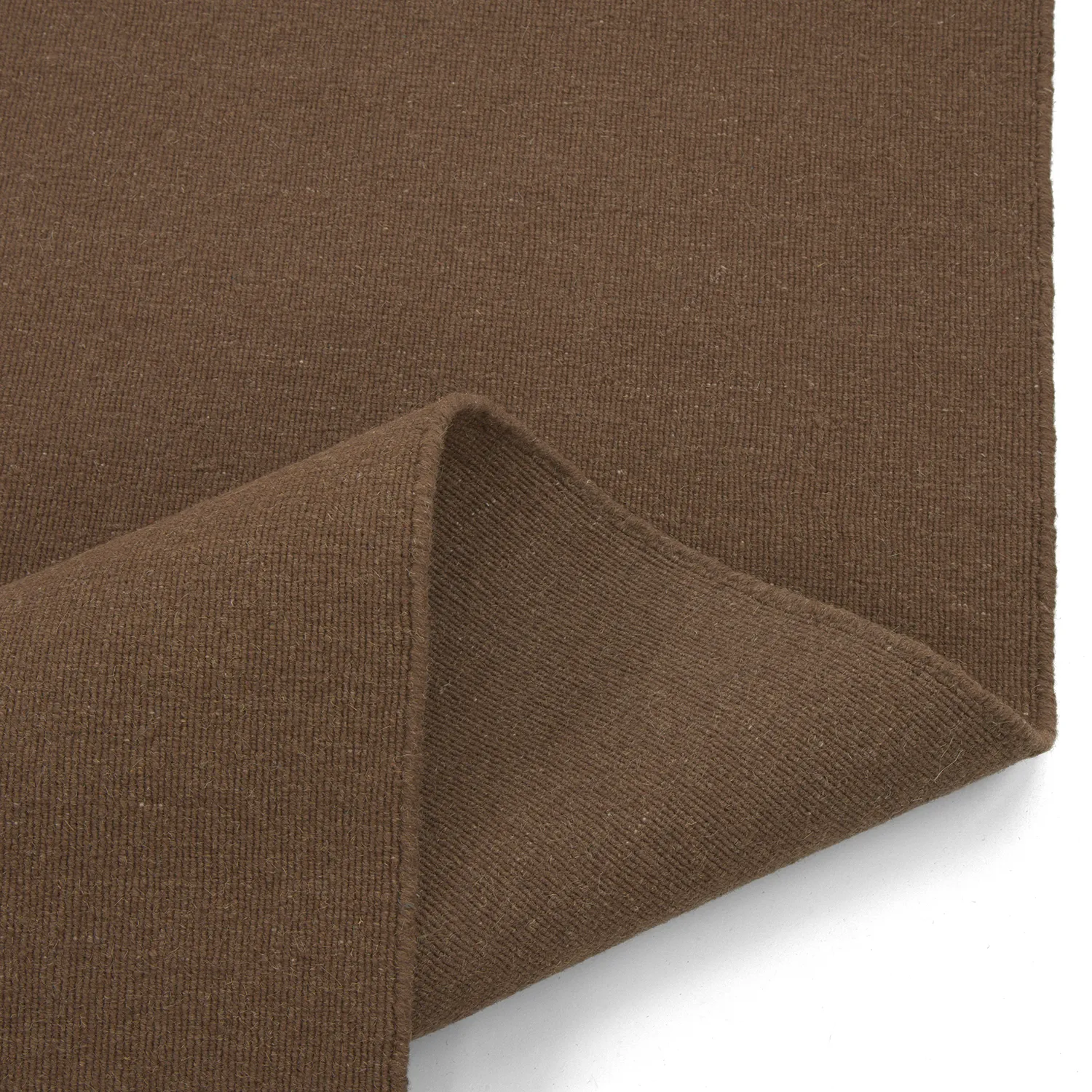 Gyapjúszőnyeg - Charonne Flat Handloom Wool Premium (barna)