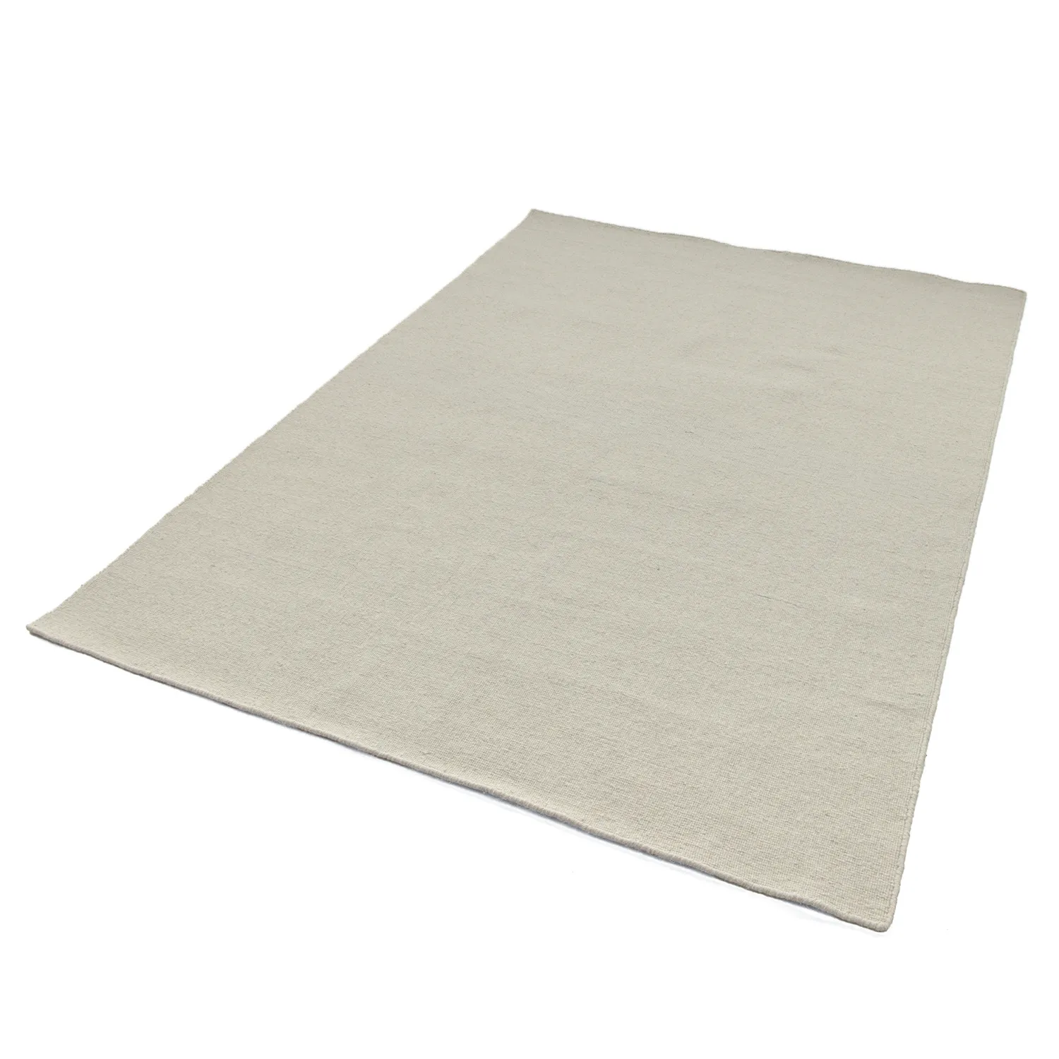 Gyapjúszőnyeg - Charonne Flat Handloom Wool Premium (krém)