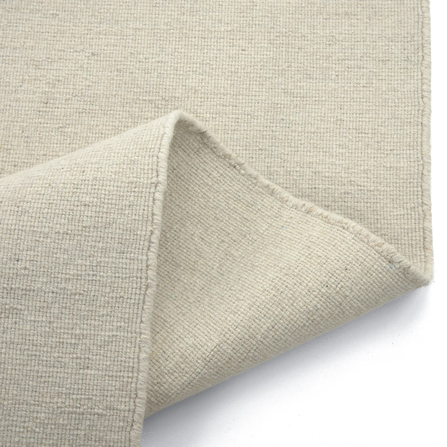 Gyapjúszőnyeg - Charonne Flat Handloom Wool Premium (krém)