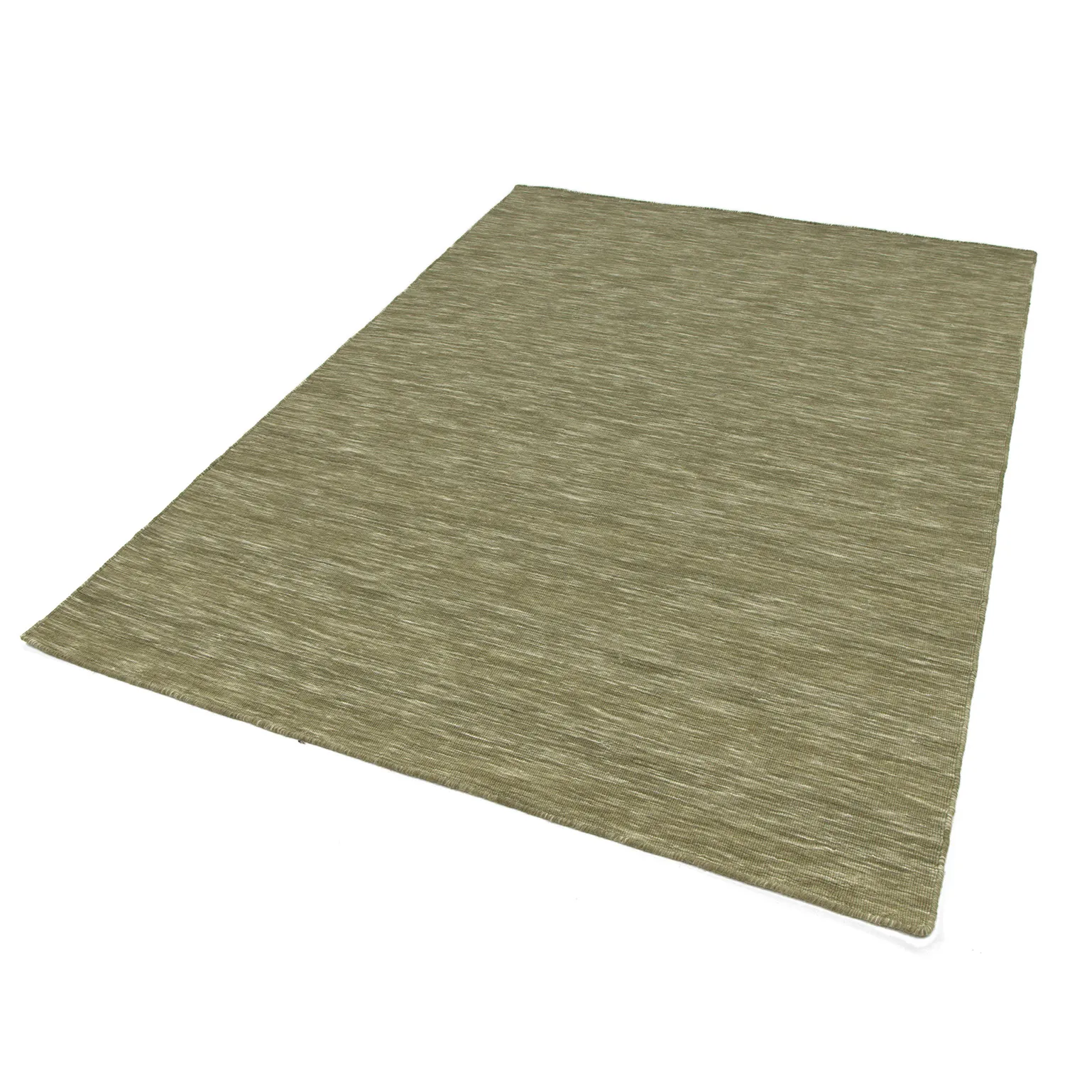 Gyapjúszőnyeg - Charonne Flat Handloom Wool Premium (zöld)