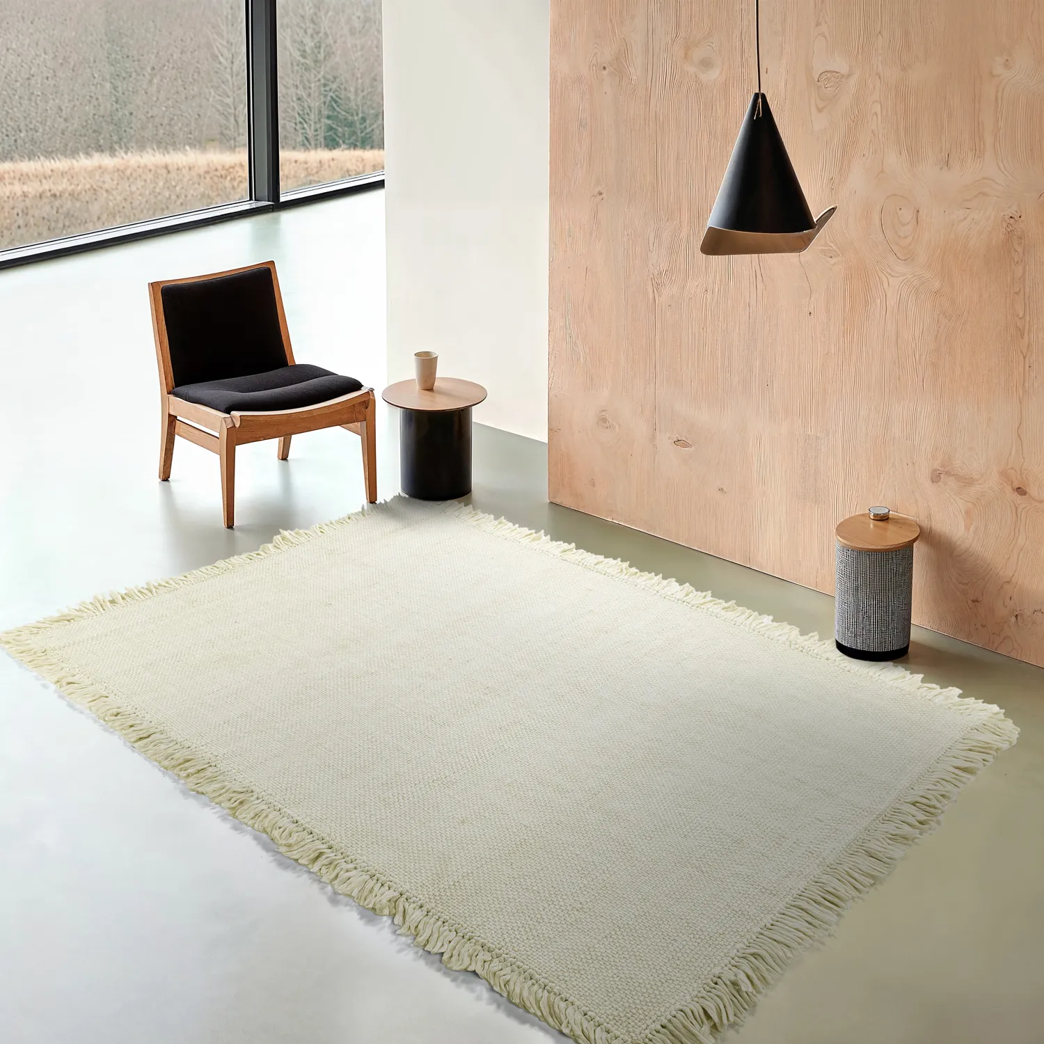 Gyapjúszőnyeg - Dalita (piszkosfehér)