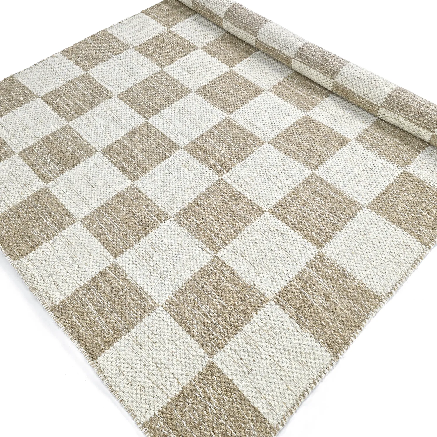 Gyapjúszőnyeg - Dundee (bézs/fehér)