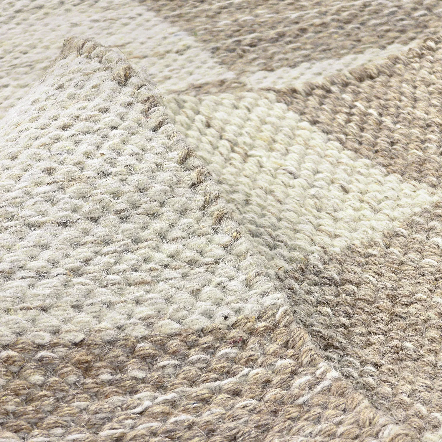 Gyapjúszőnyeg - Dundee (bézs/fehér)