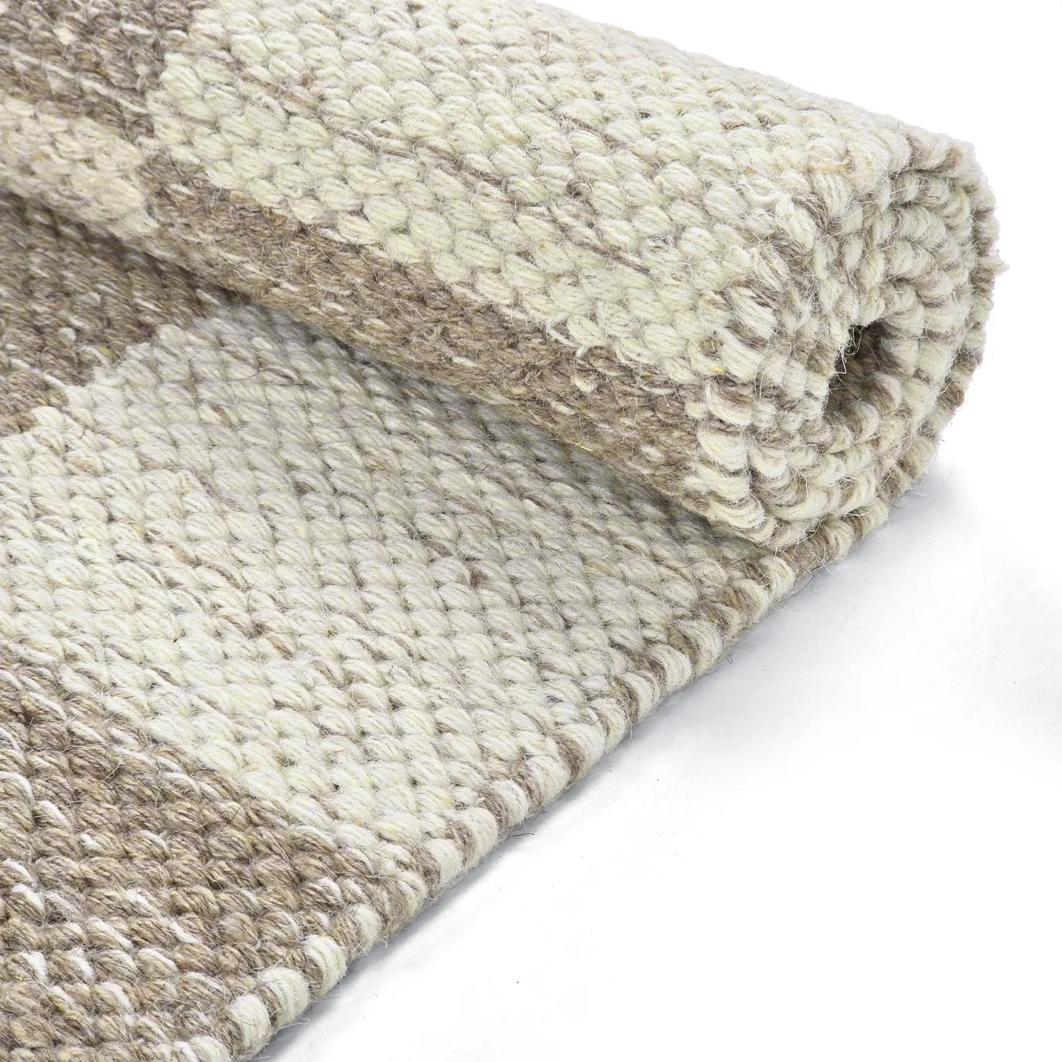 Gyapjúszőnyeg - Dundee (bézs/fehér)